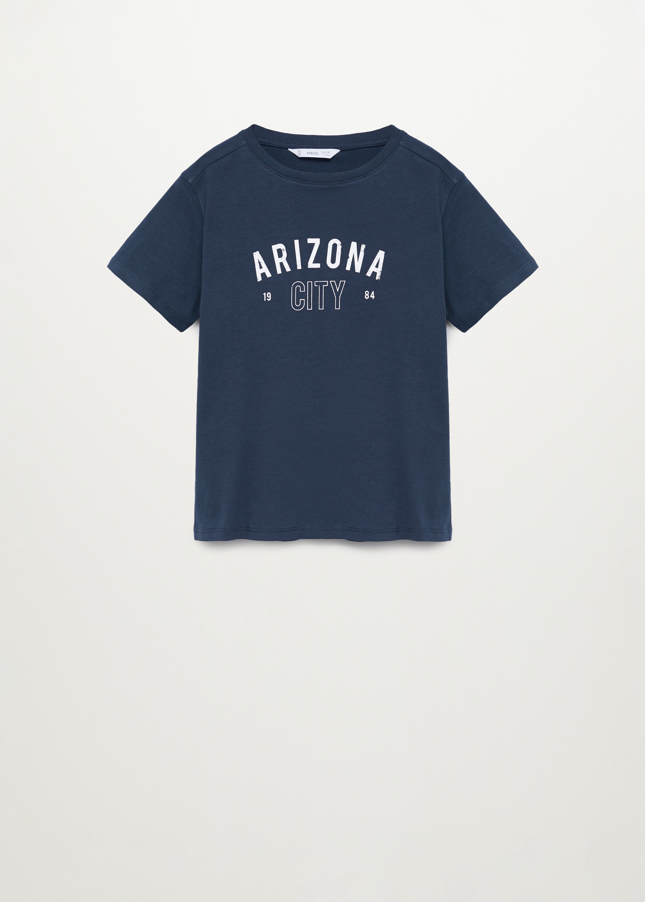 Organic printed cotton t-shirt - Article without model