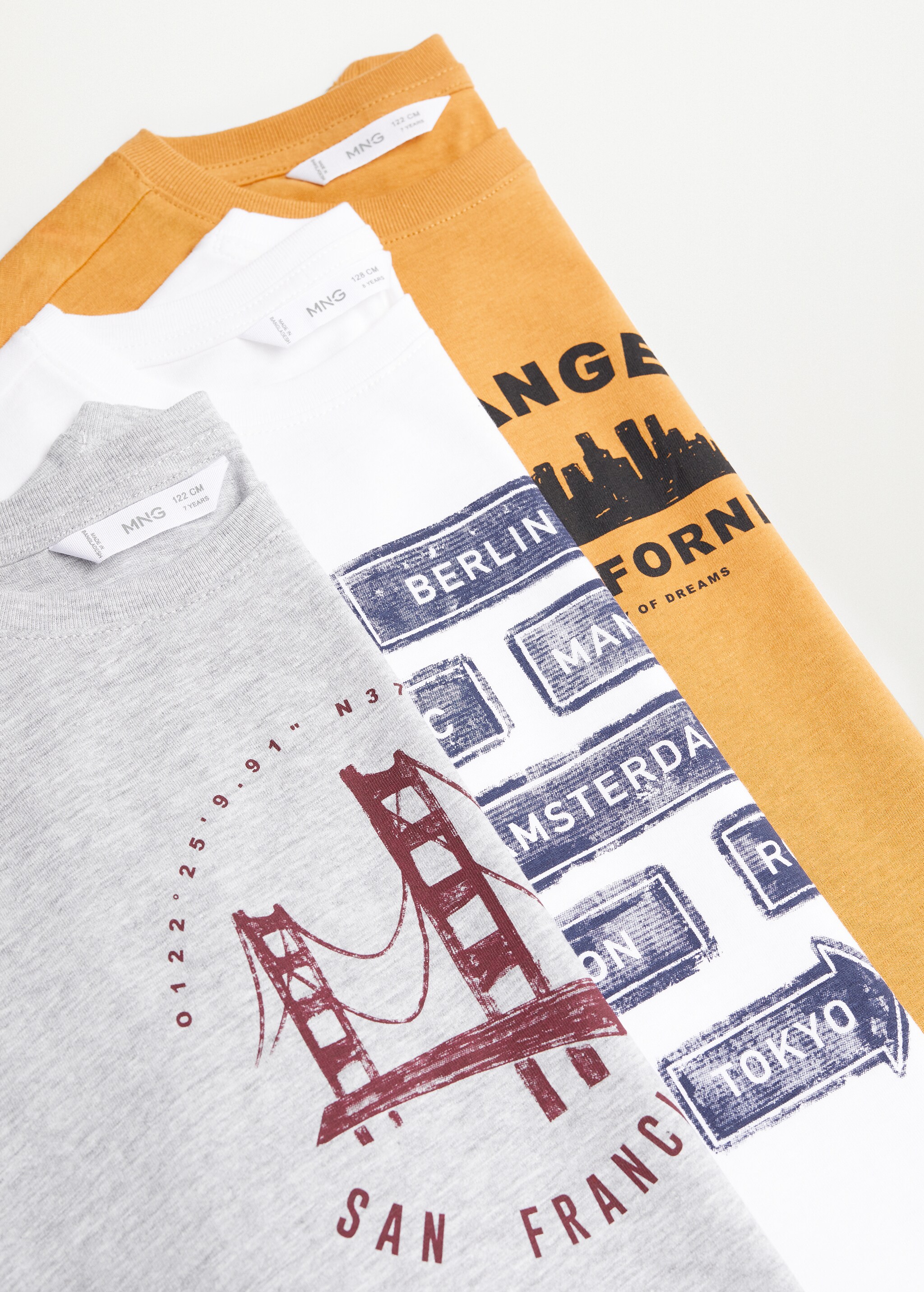 Organic printed cotton t-shirt - Details of the article 8