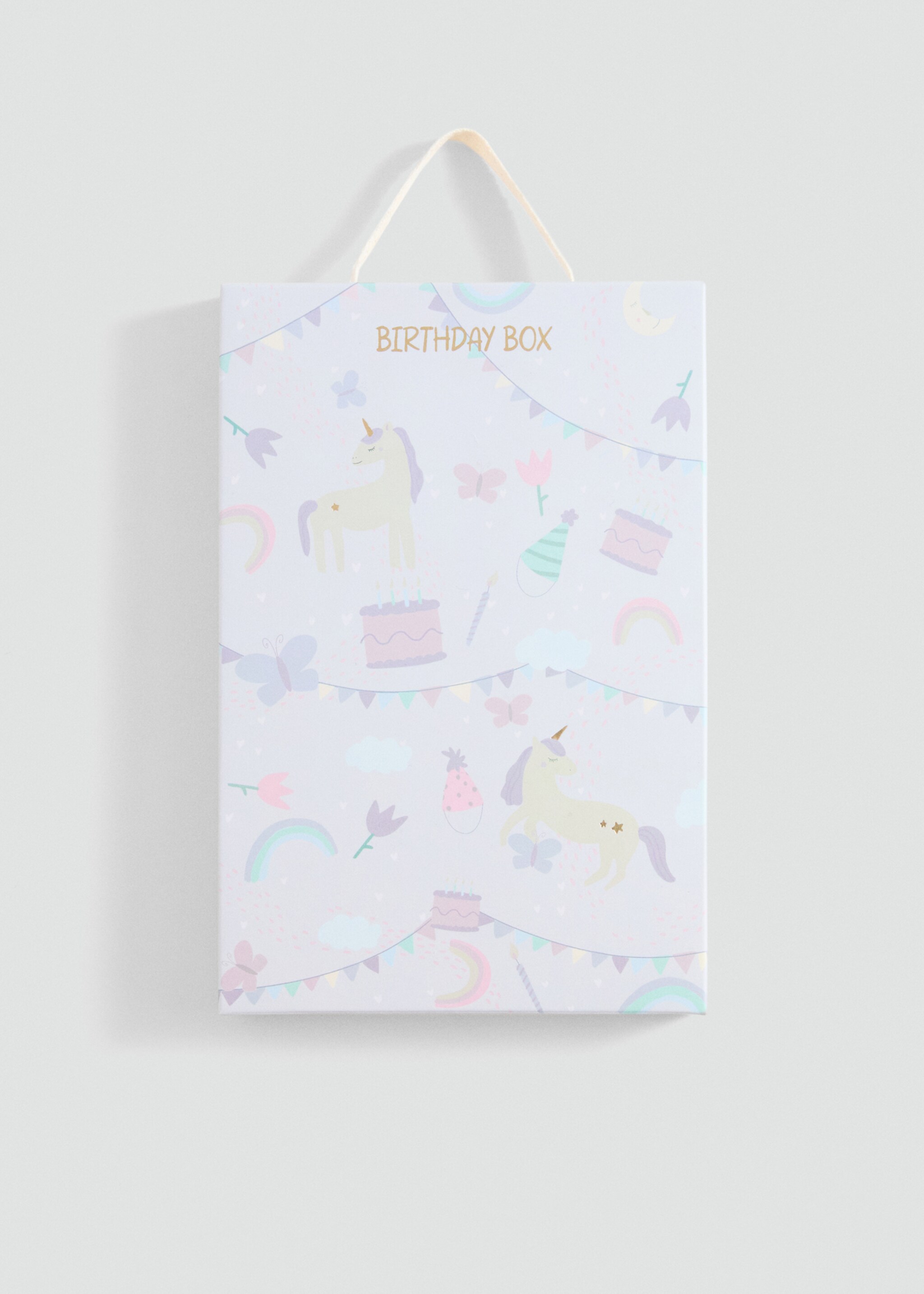 Birthday gift box - Article without model, Pink. Ref: 87062532-00.