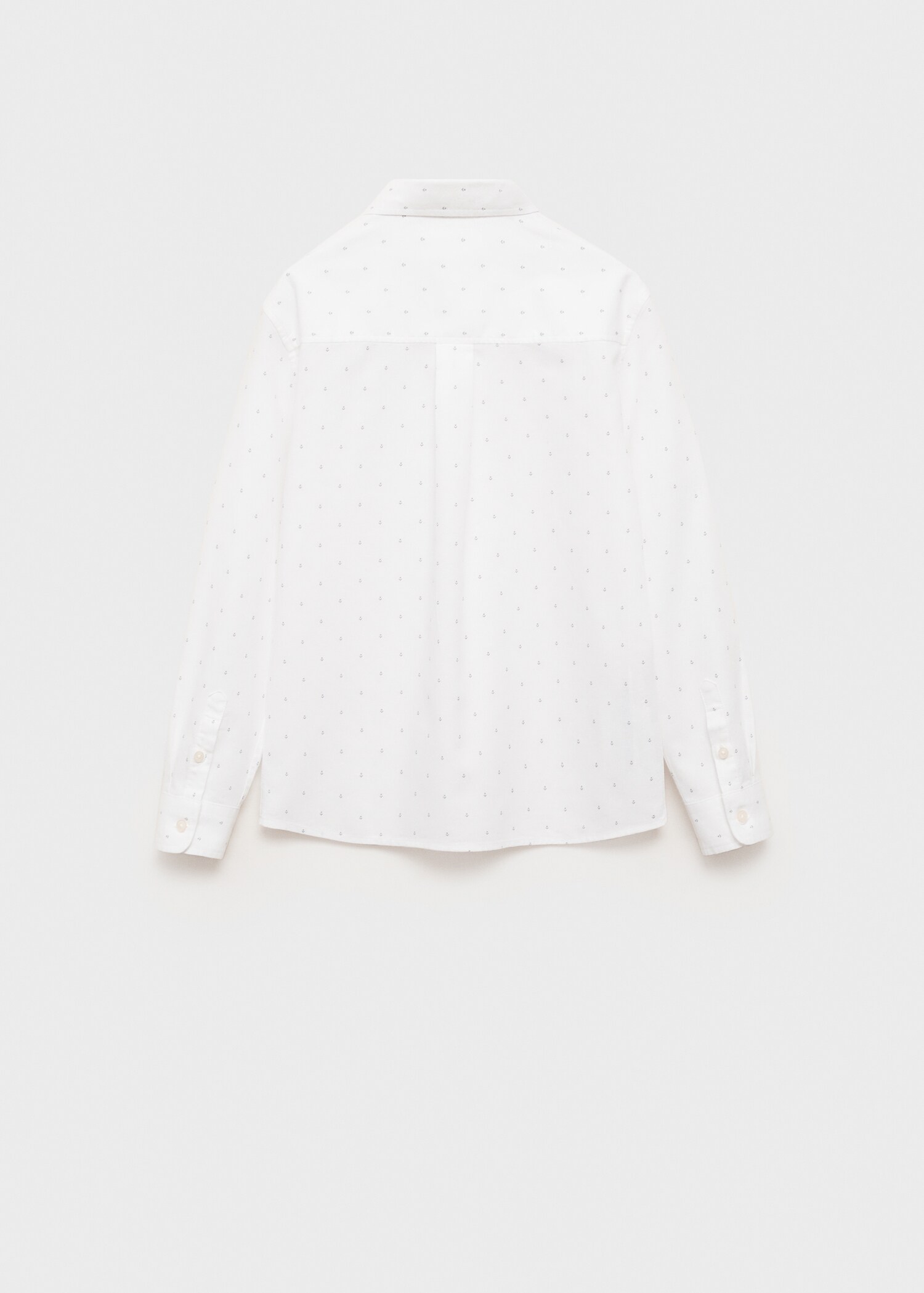 Košile stylu oxford s potiskem - Zadní strana zboží