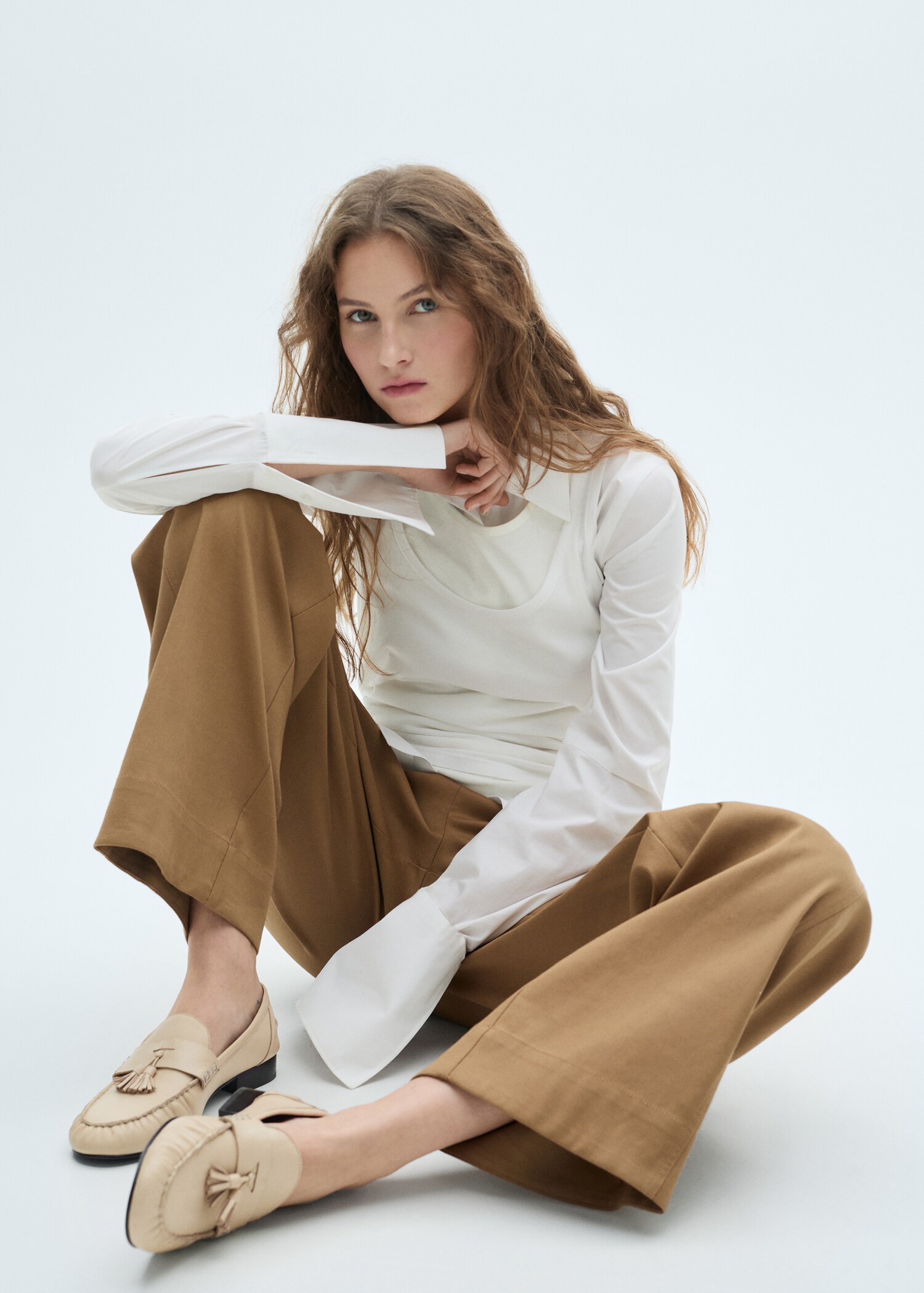 Leather moccasins with tassels - Details of the article 9