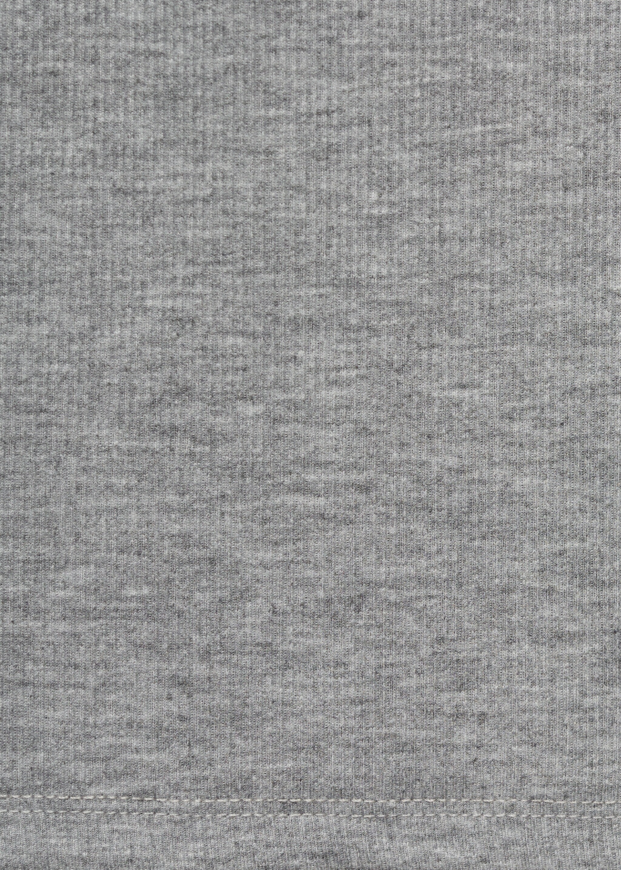 Noční košile z žebrovaného úpletu - Detail zboží 0, Šedá. Ref: 87062893-00.