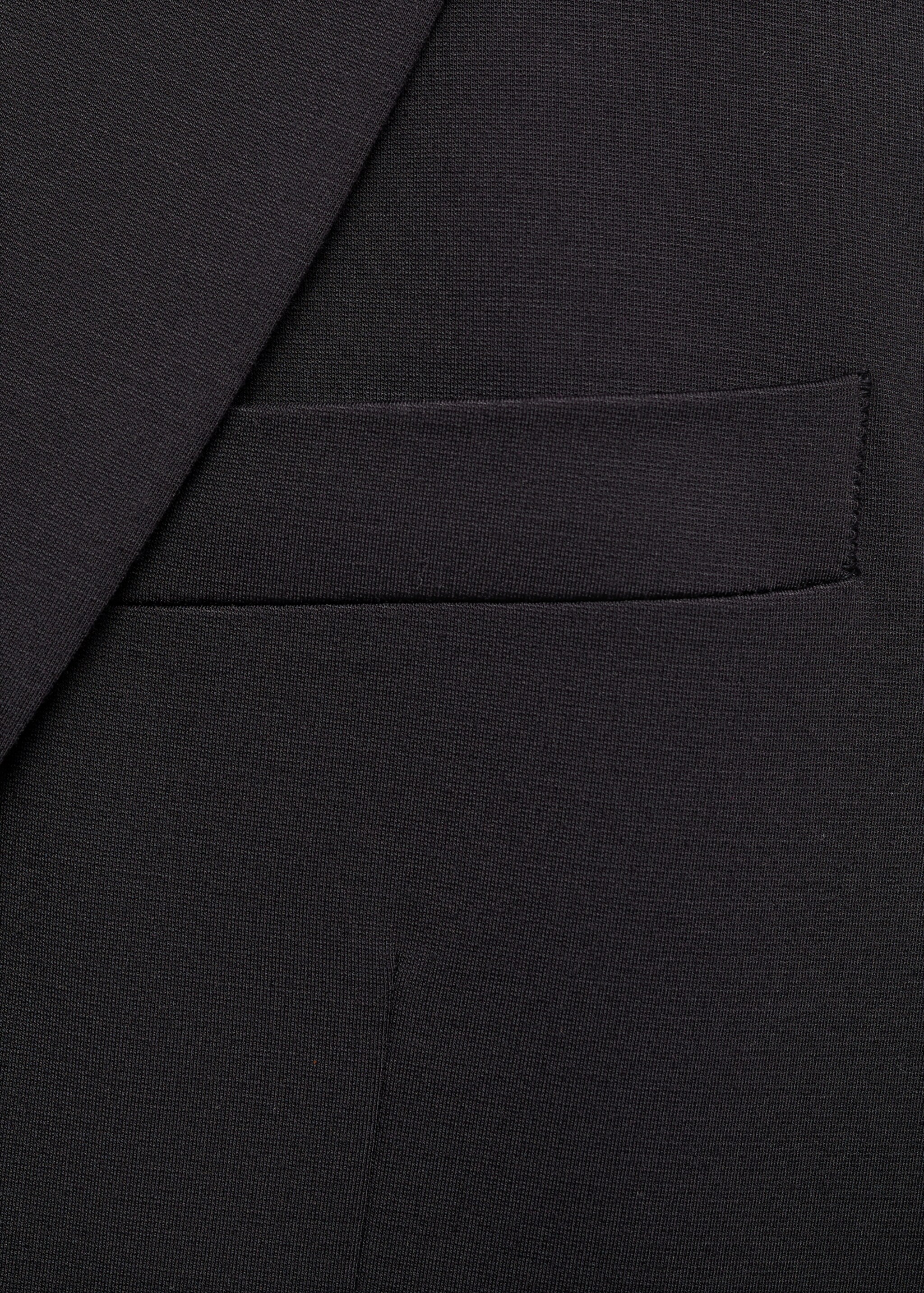 Slim-Fit-Sakko Zurich - Detail des Artikels 8, Dunkles Marineblau. Ref: 87062894-00.