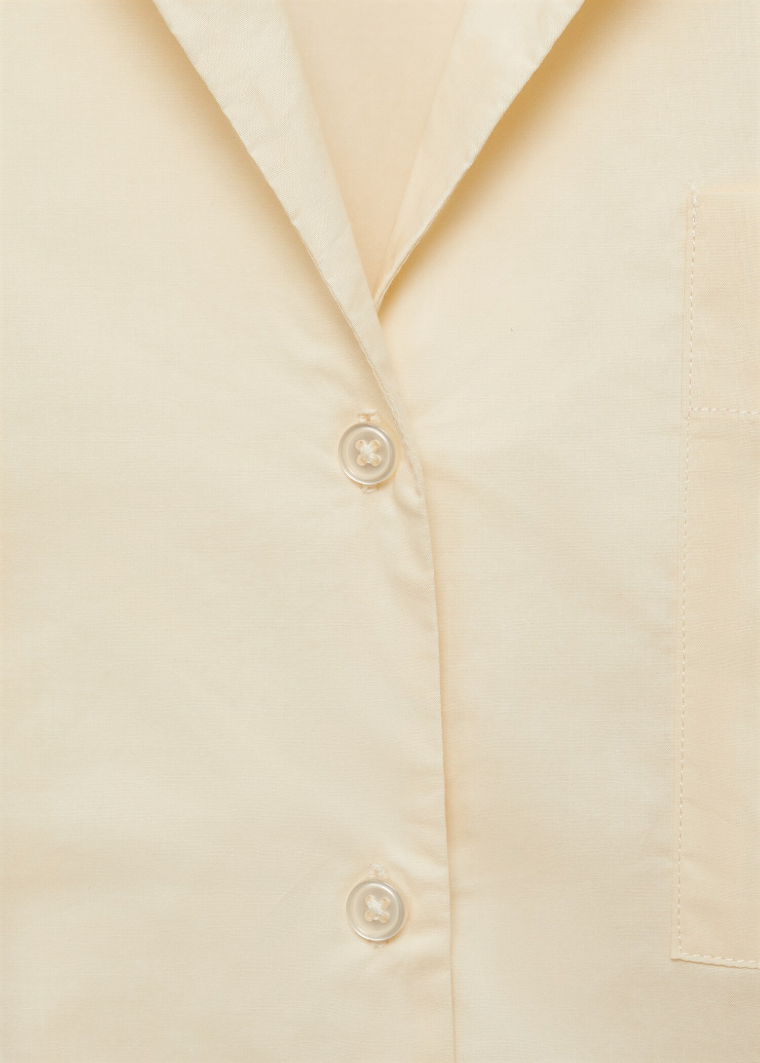 Garment-washed cotton nightgown - Details of the article 8