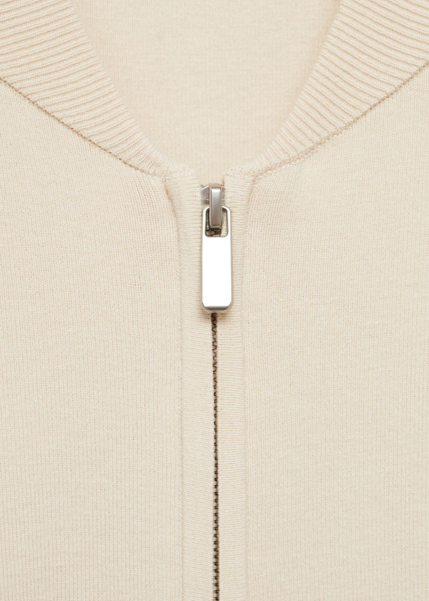 Gerippte Zip-Jacke - Detail des Artikels 8
