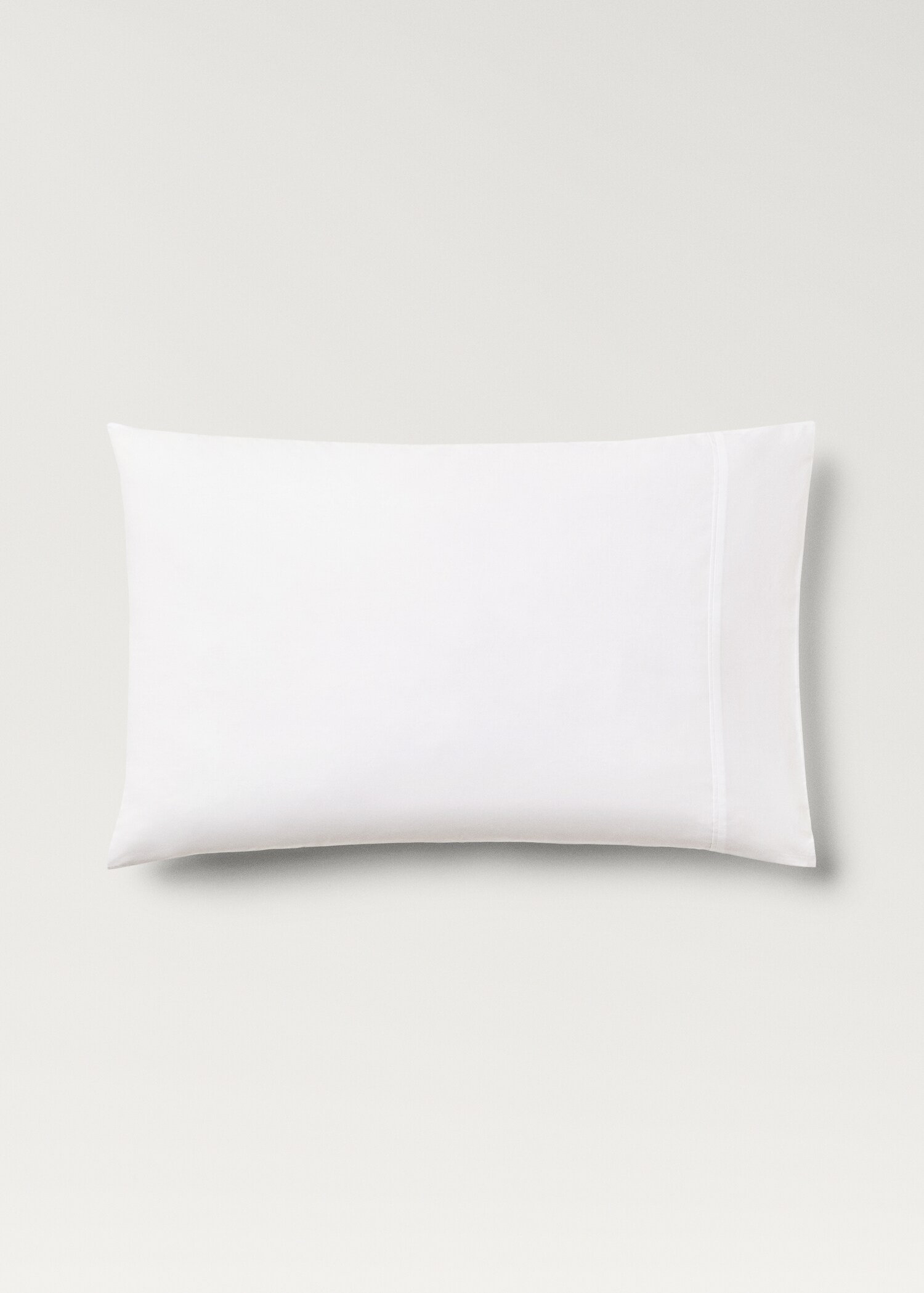 Two 300-thread count cotton percale pillowcases 50x75 cm - Article without model
