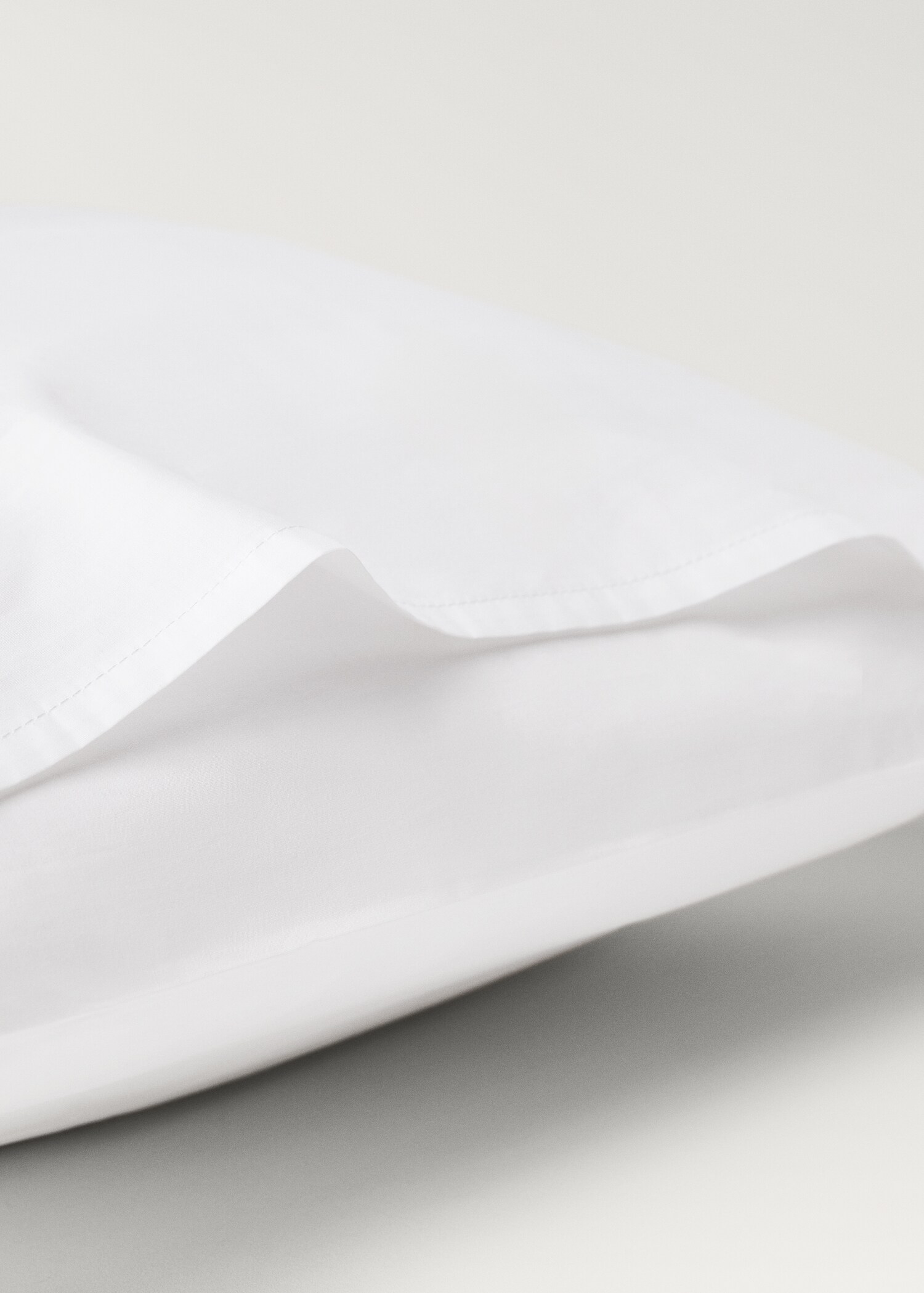 Two 300-thread count cotton percale pillowcases 50x75 cm - Details of the article 3