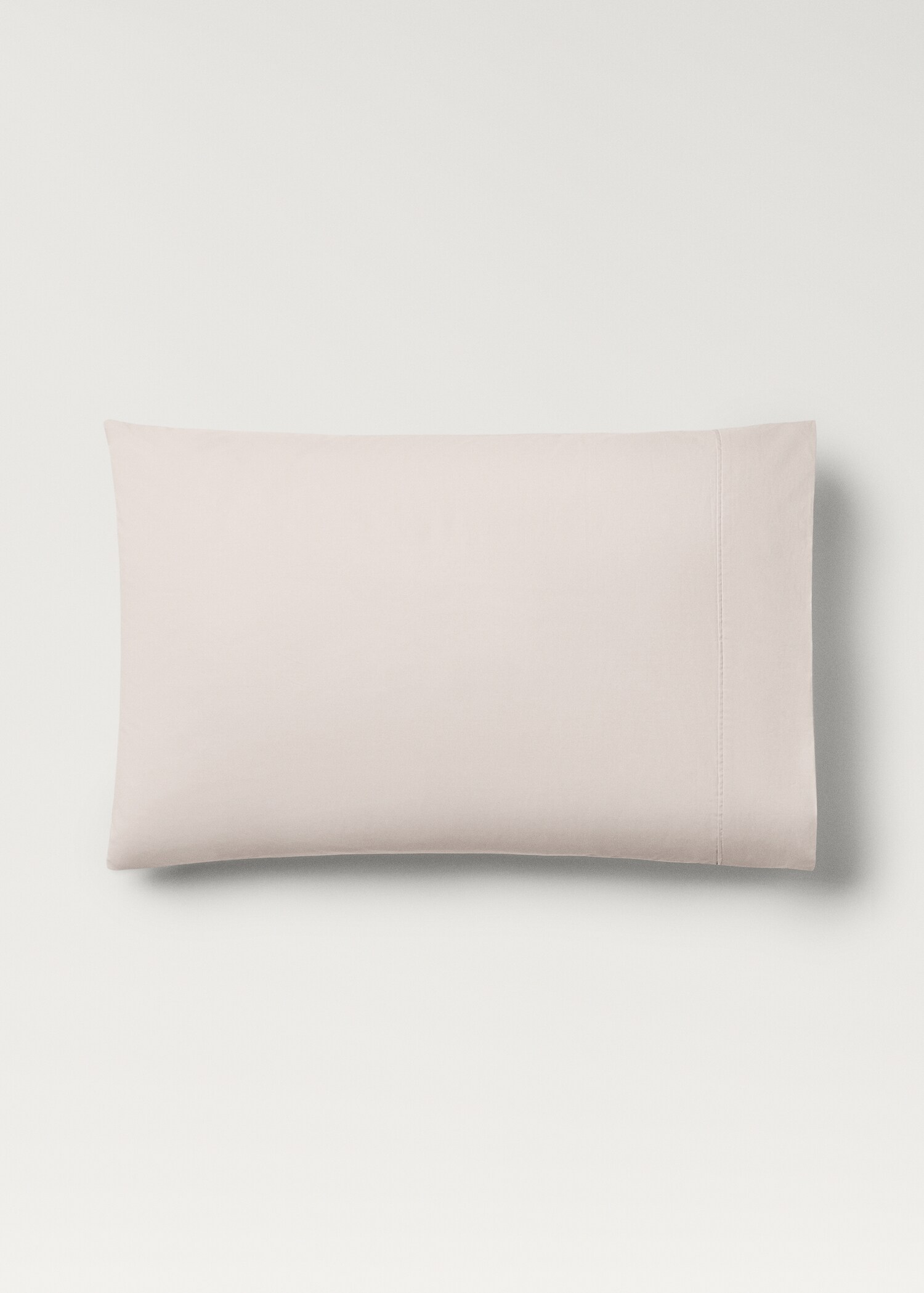Two 300-thread count cotton percale pillowcases 50x75 cm - Article without model