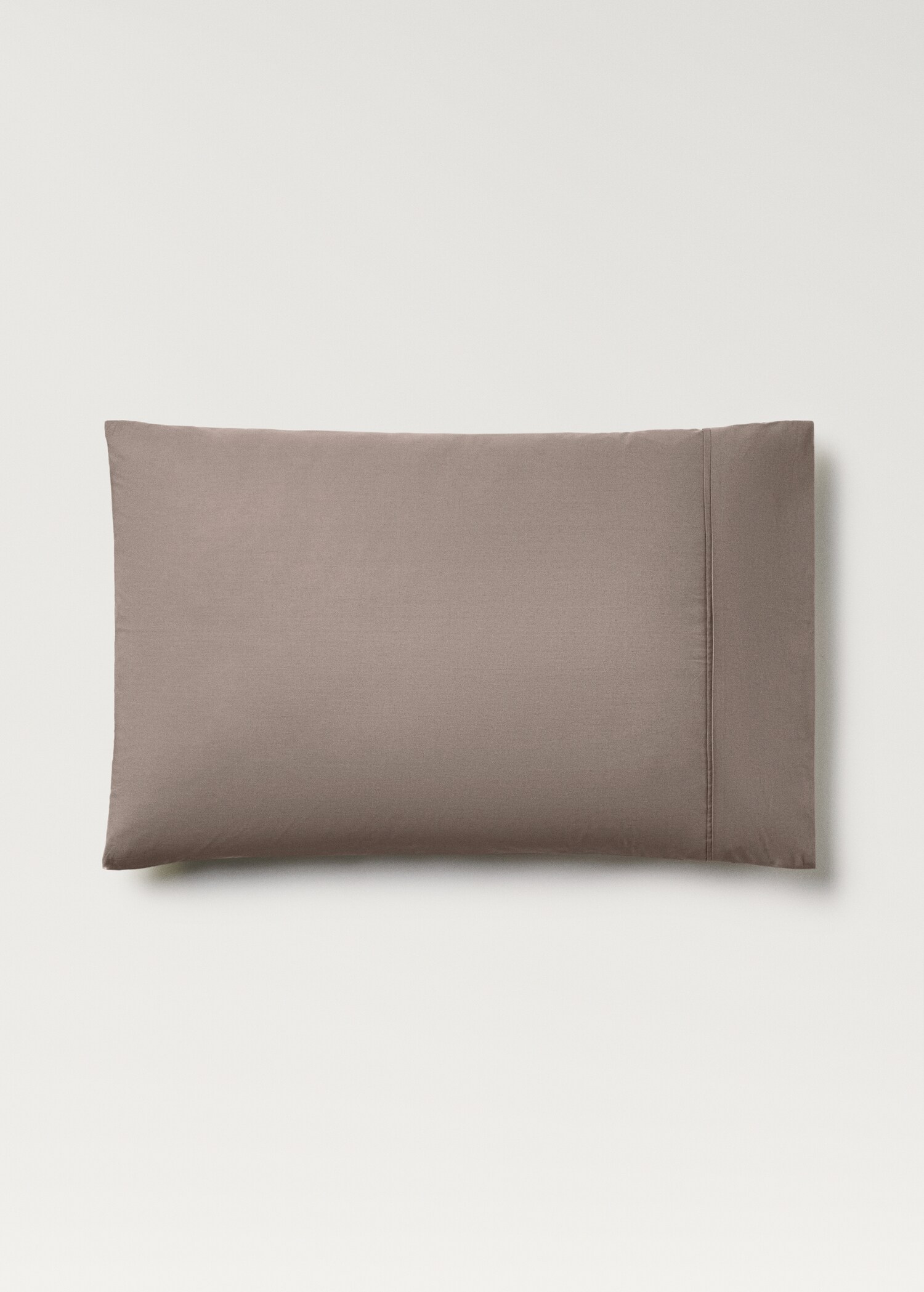 Two 300-thread count cotton percale pillowcases 50x75 cm - Article without model