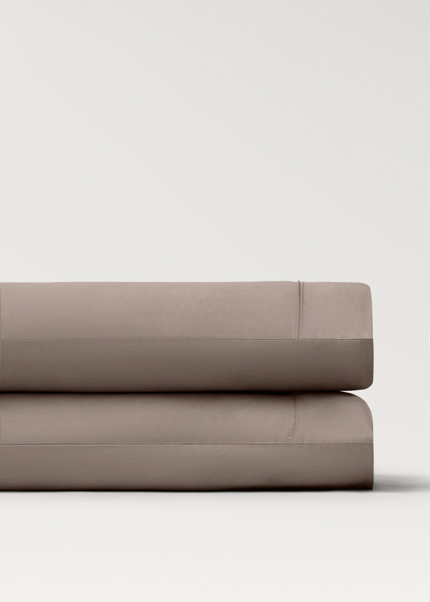 Two 300-thread count cotton percale pillowcases 50x75 cm - Details of the article 1