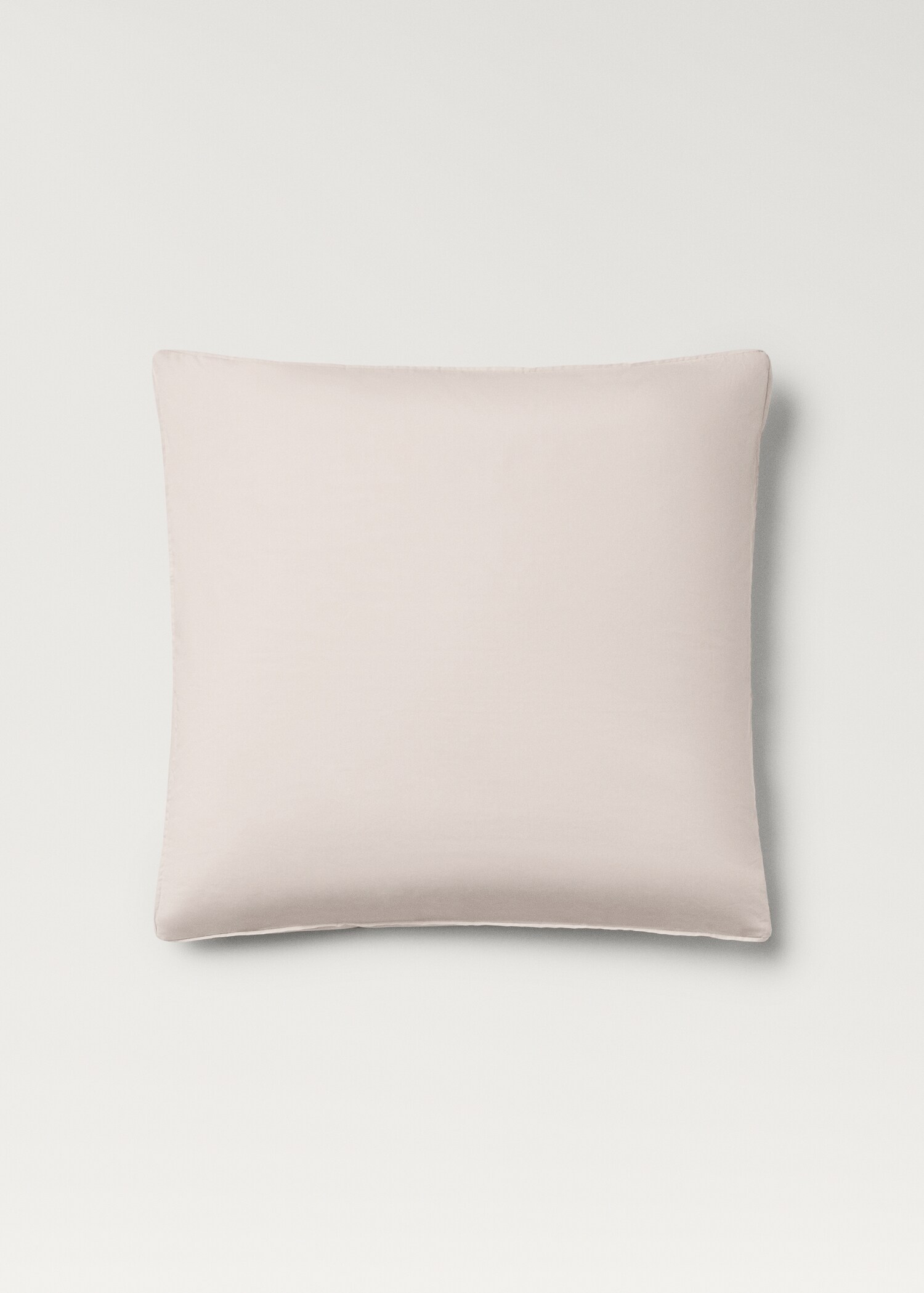 Two 300-thread count cotton percale pillowcases 60x60 cm - Article without model