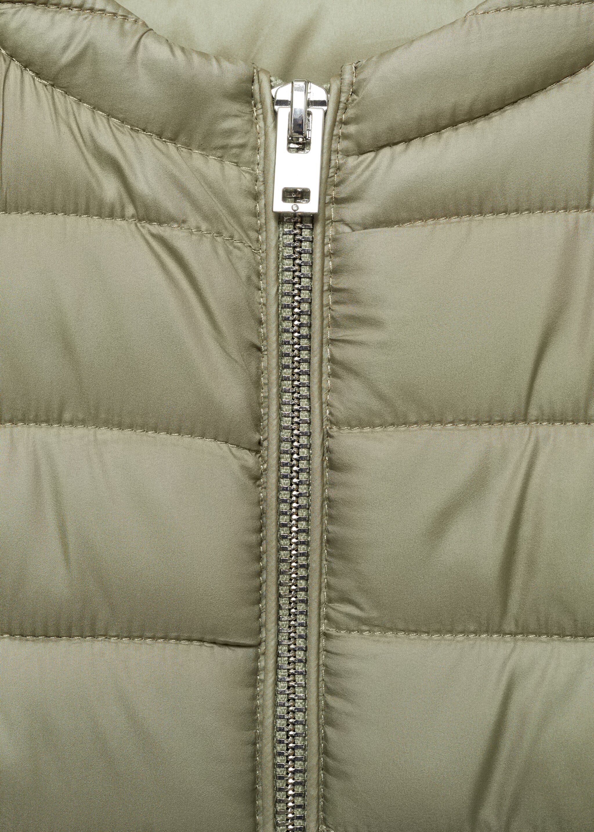 Párnázott mellény - A termék adatai 8, Pasztell zöld. Ref: 87063269-00.