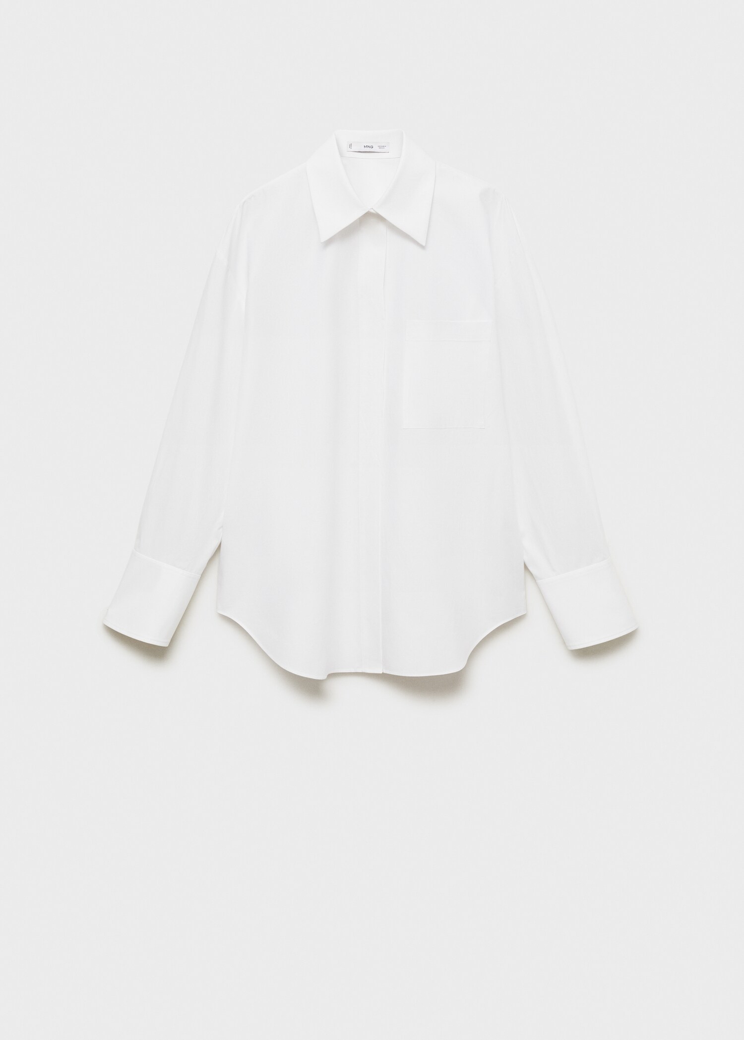 Chemise coton oversize - Article sans modèle