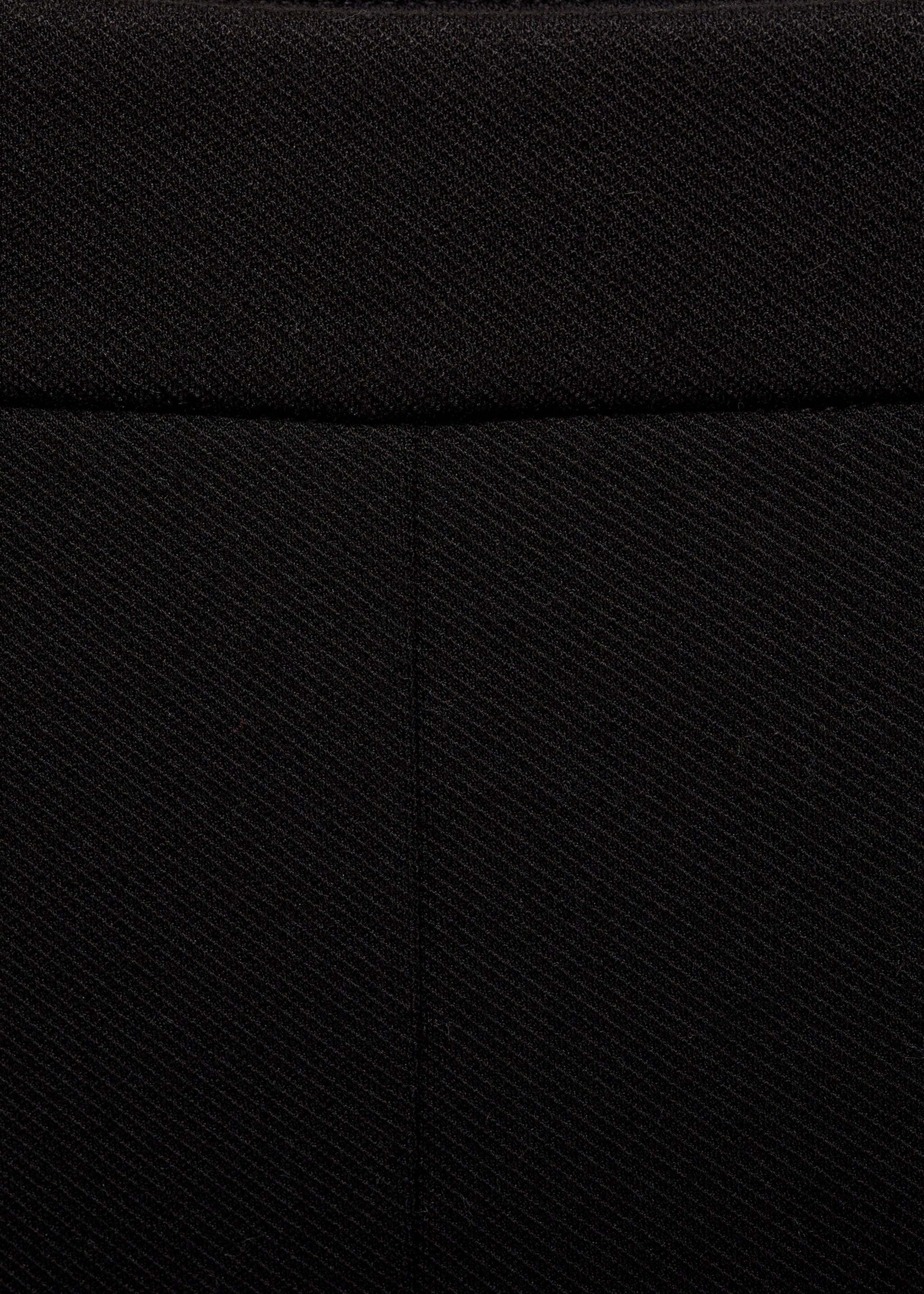 Wide leg trousers with slits - Details of the article 0, Black. Ref: 87063277-00.