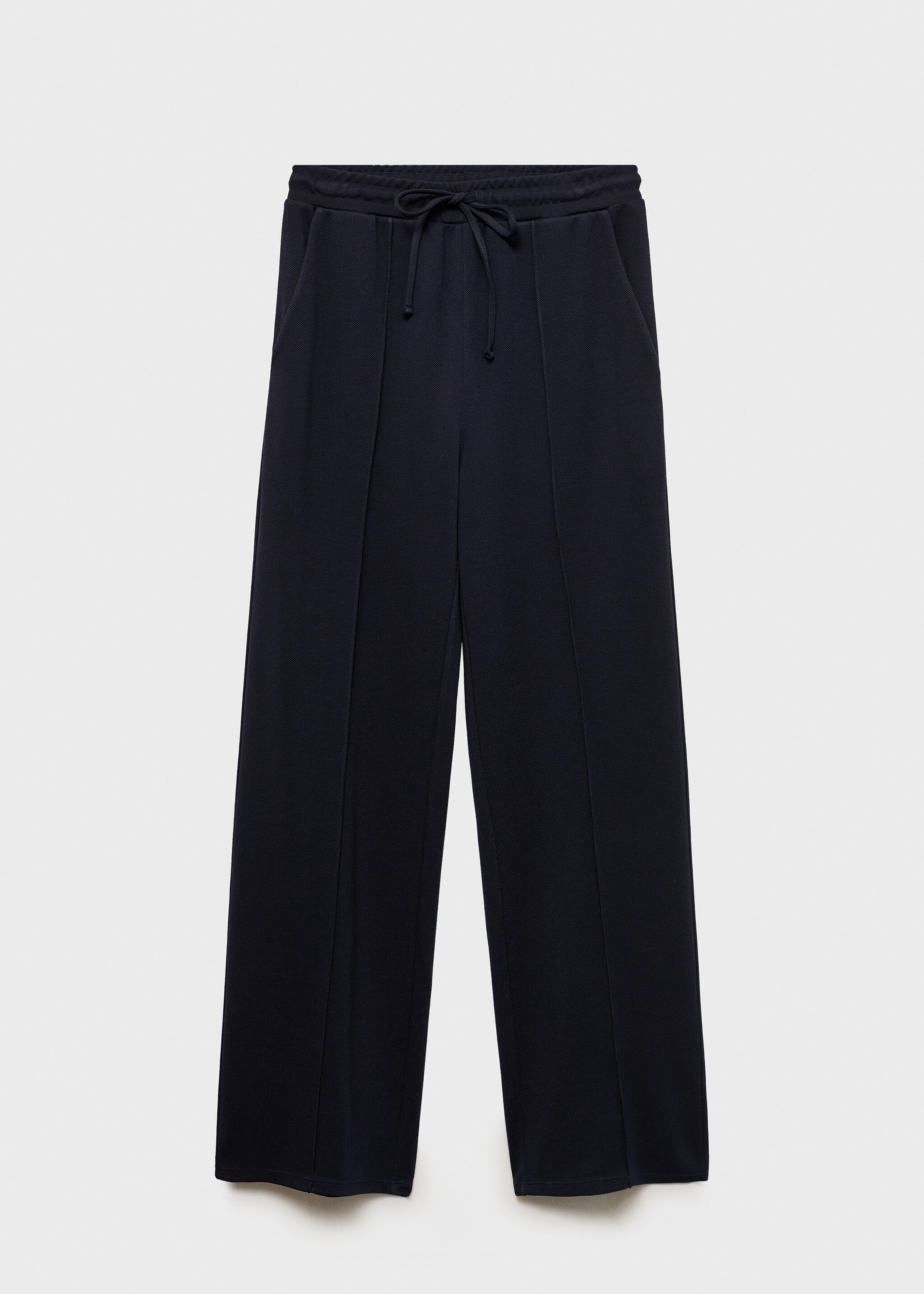 Wide leg jogger trousers - Article without model, Dark Navy. Ref: 87063280-00.