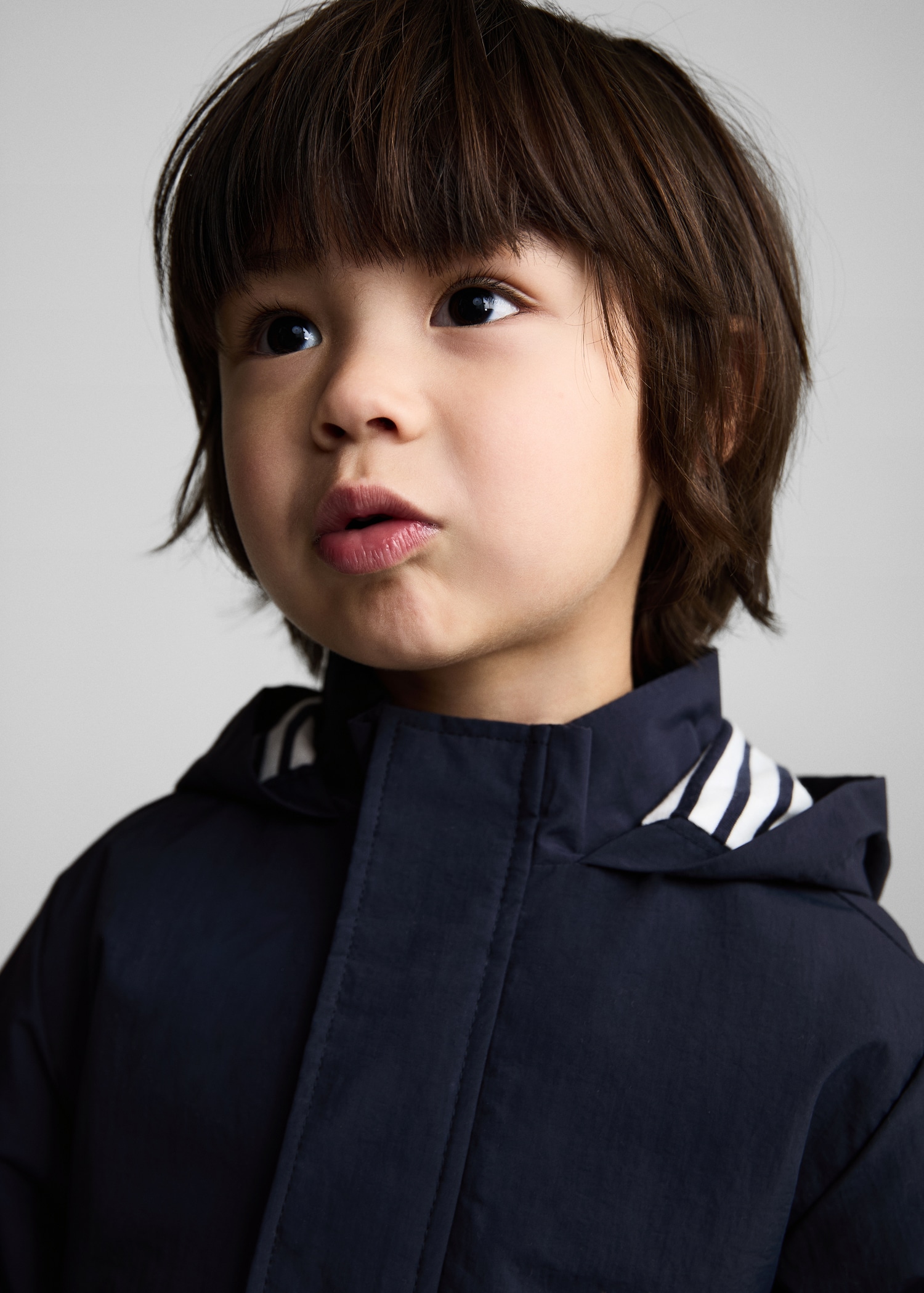 Quilted hooded parka - Details of the article 1