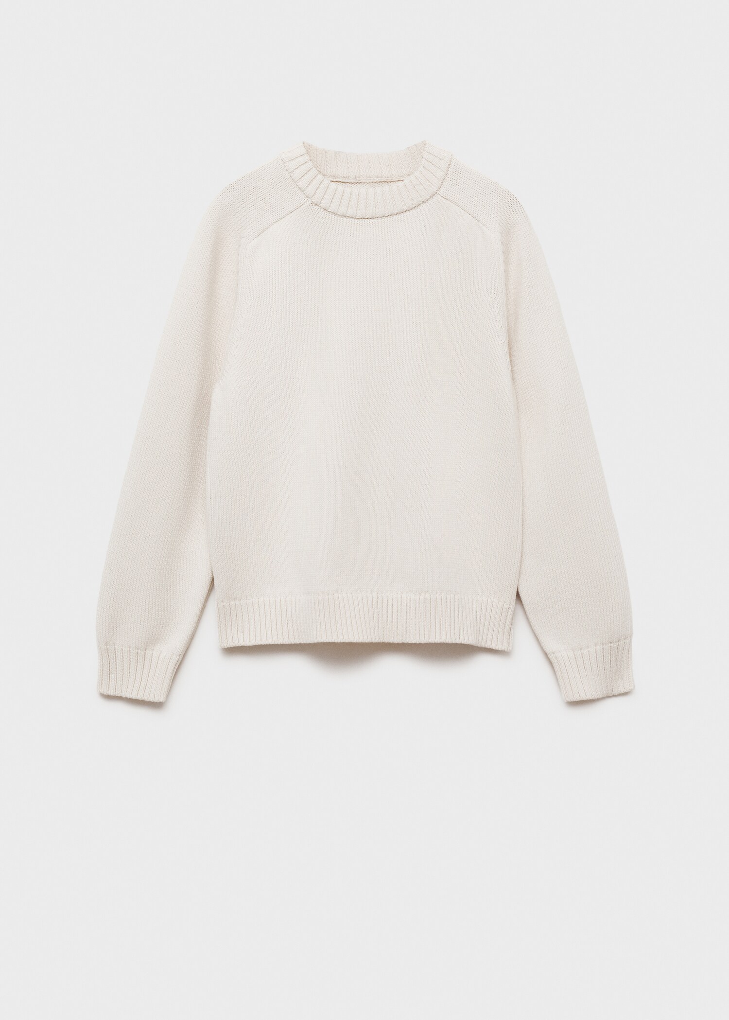 Knitted cotton sweater - Article without model