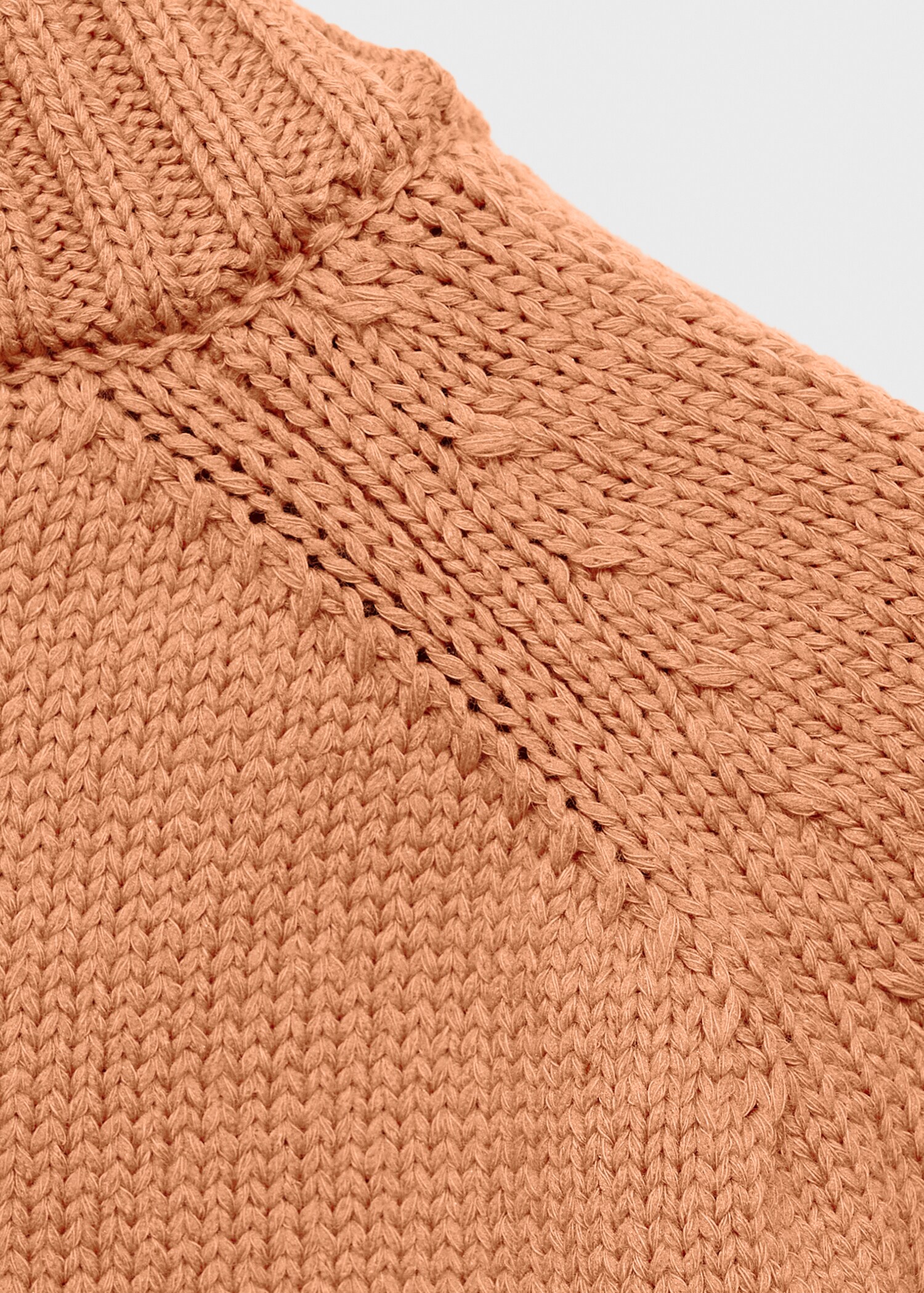 Knitted cotton sweater - Details of the article 0