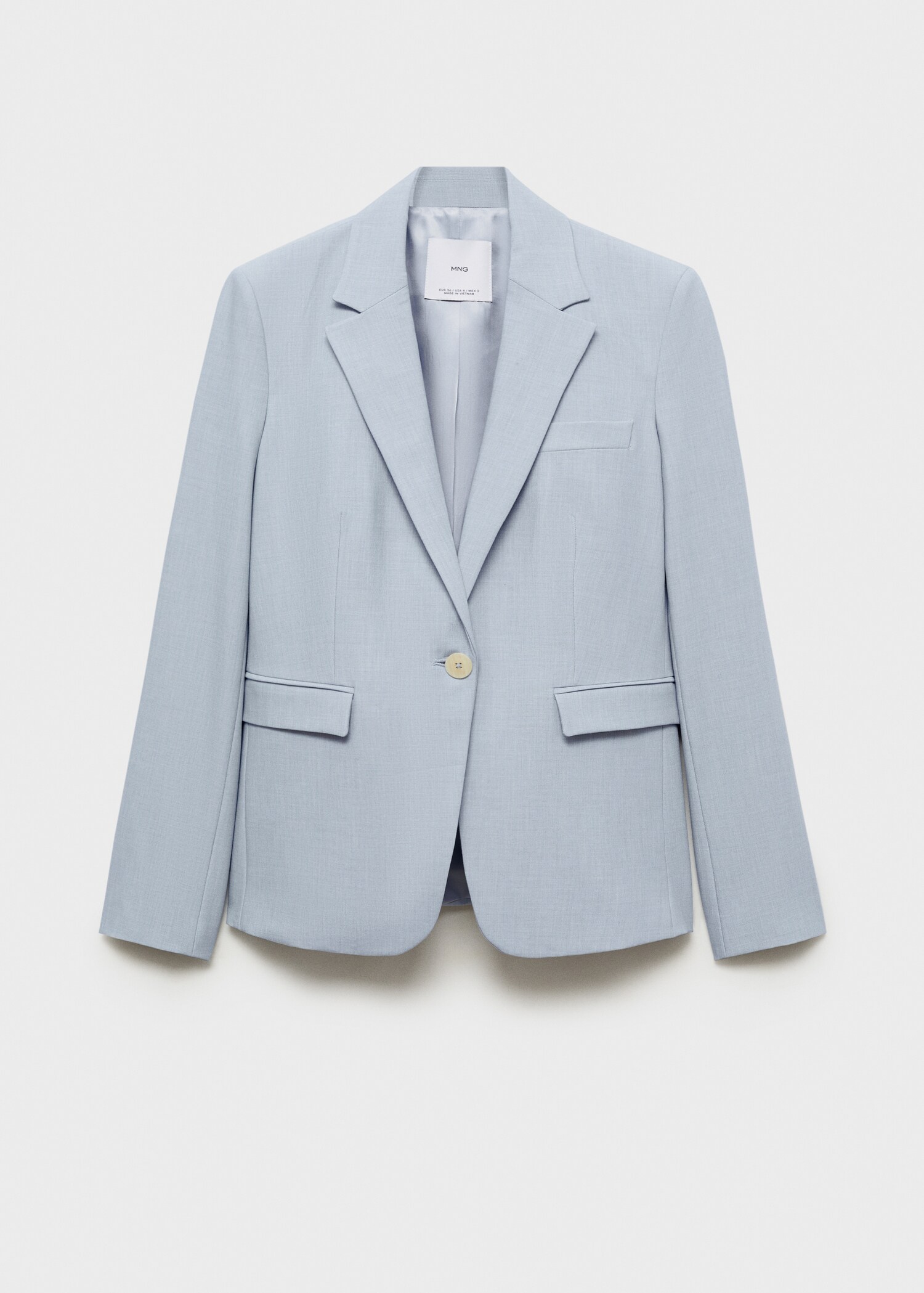 Fitted suit blazer - Article without model