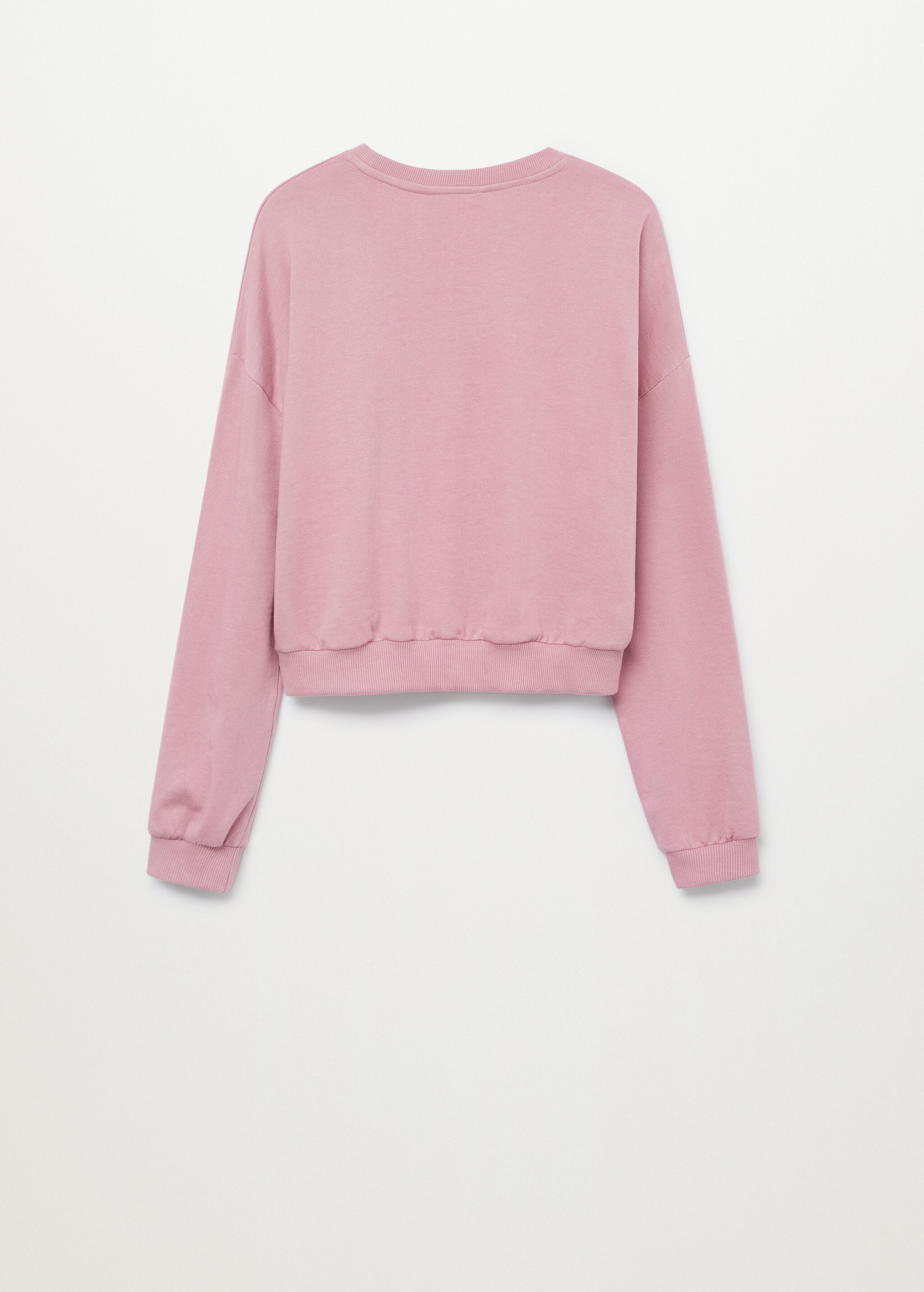Sudadera algodón mensaje - Reverso del artículo