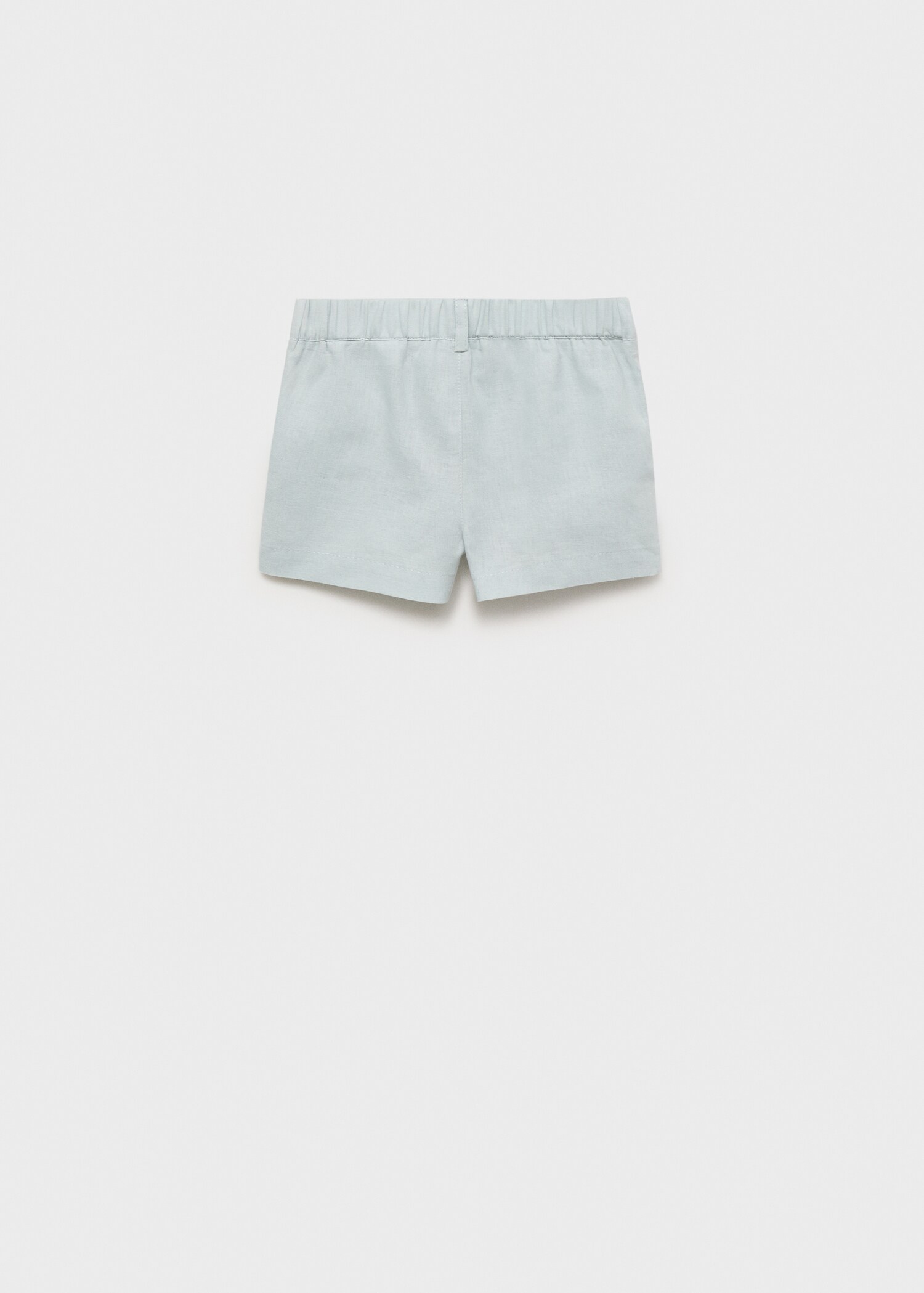 Shorts bermudes barreja lli - Revers de l'article