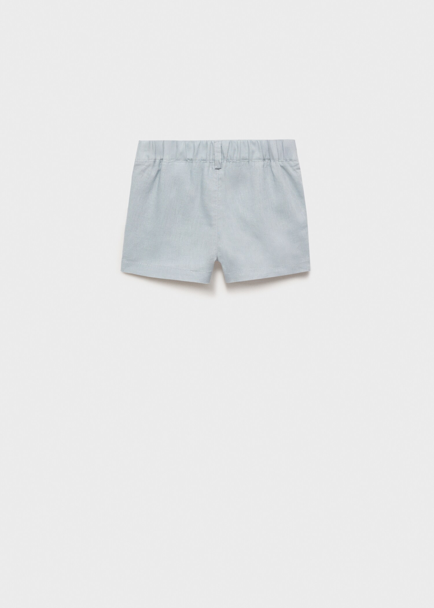Shorts bermudes barreja lli - Revers de l'article