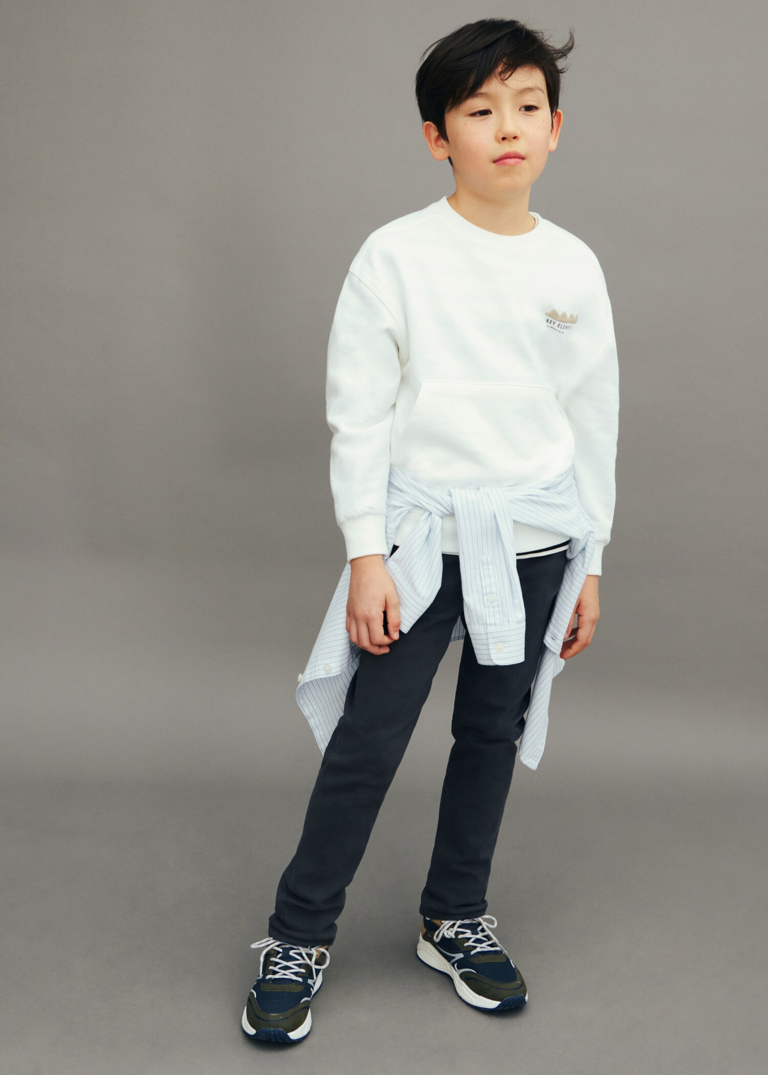 Combined trainers with laces - Details of the article 5