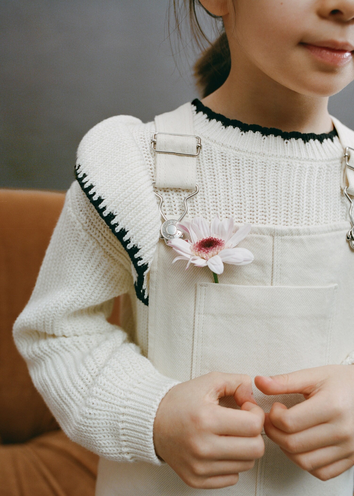 Korte denim overgooier - Detail van het artikel 5