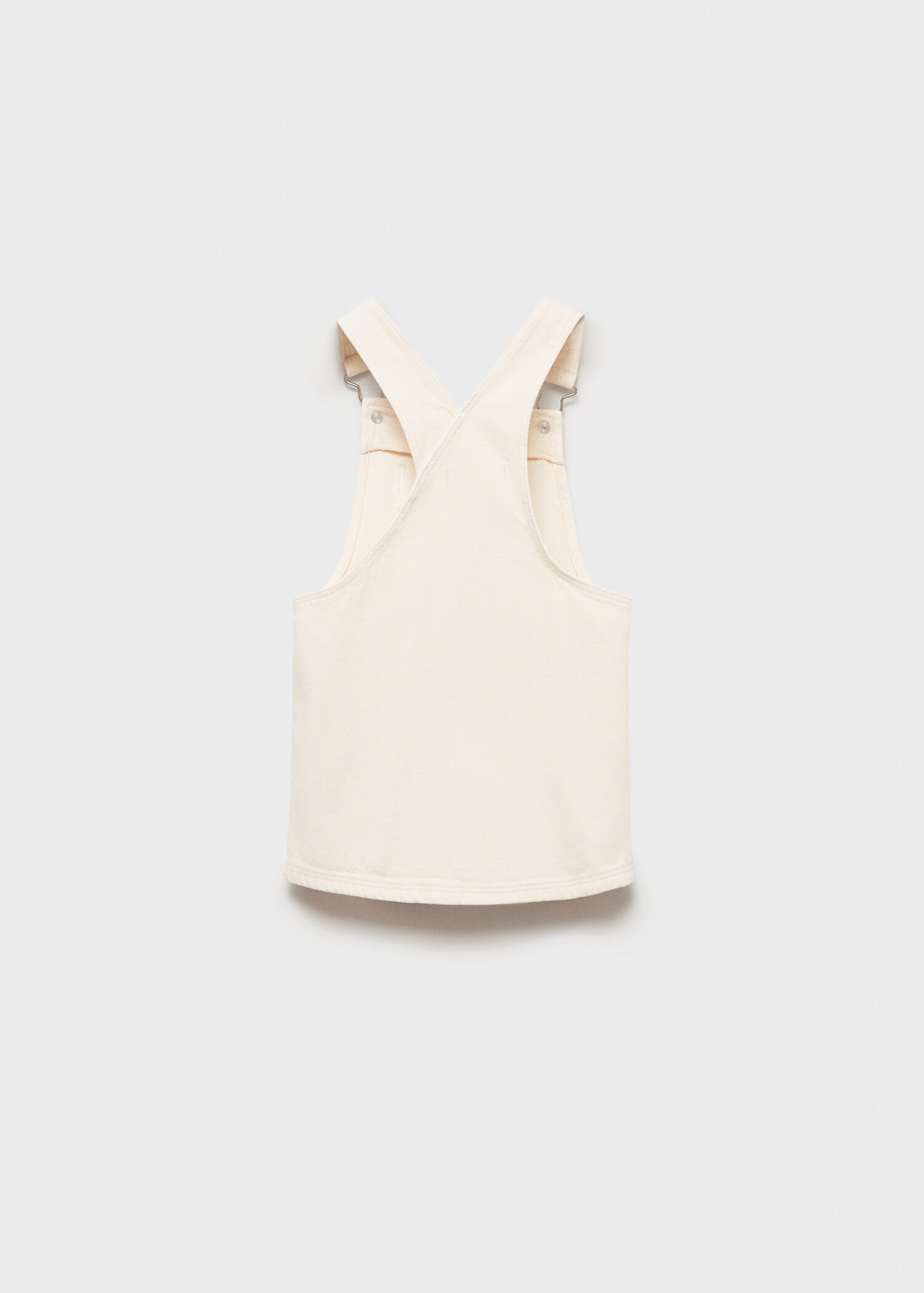 Korte denim overgooier - Achterkant van het artikel