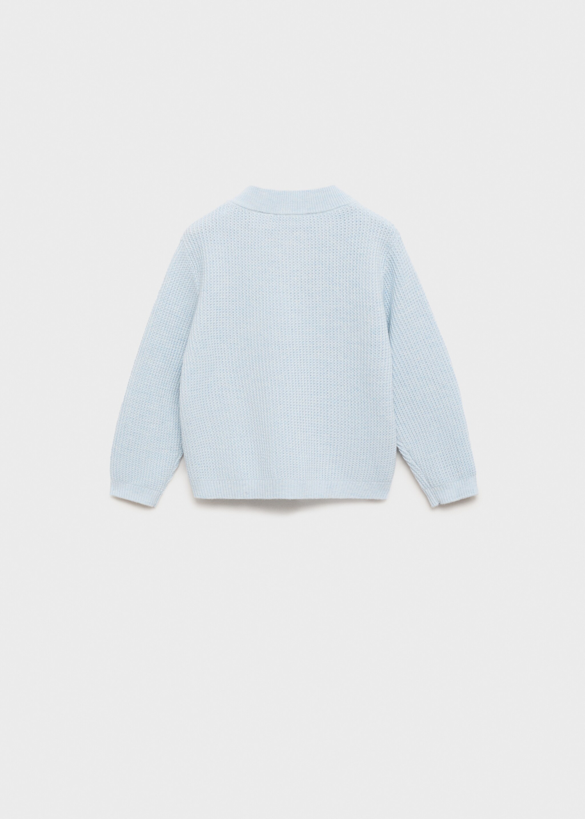 Jersei punt cotó - Revers de l'article, Blau cel. Ref: 87063647-00.