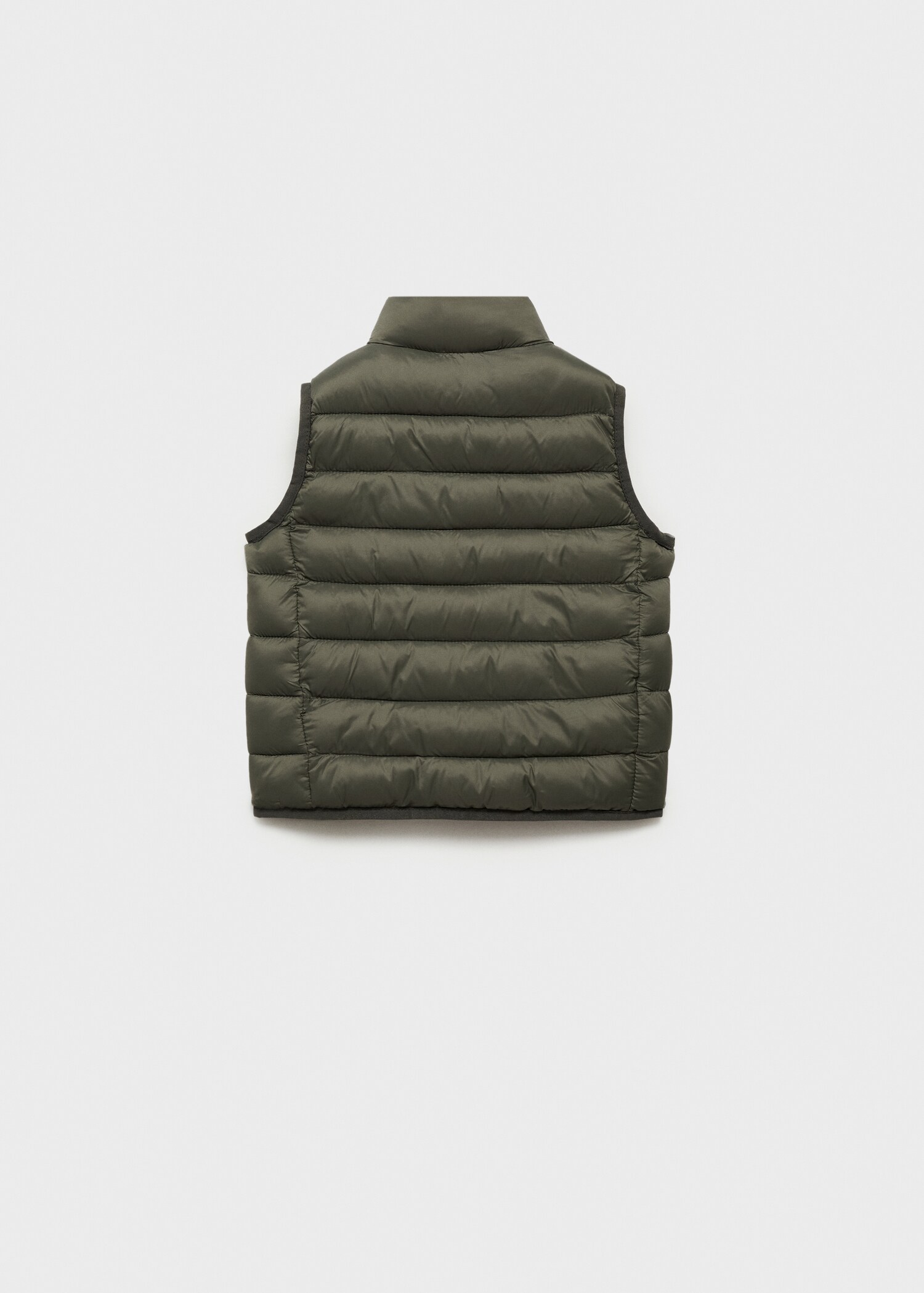 Quilted gilet - Reverse of the article
