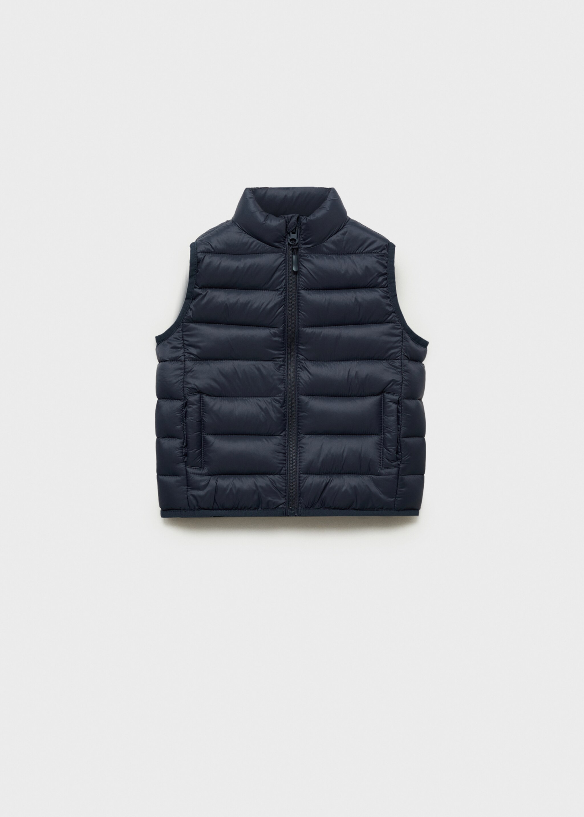 Gilet matelassé - Article sans modèle, Bleu marine foncé. Ref: 87063651-00.