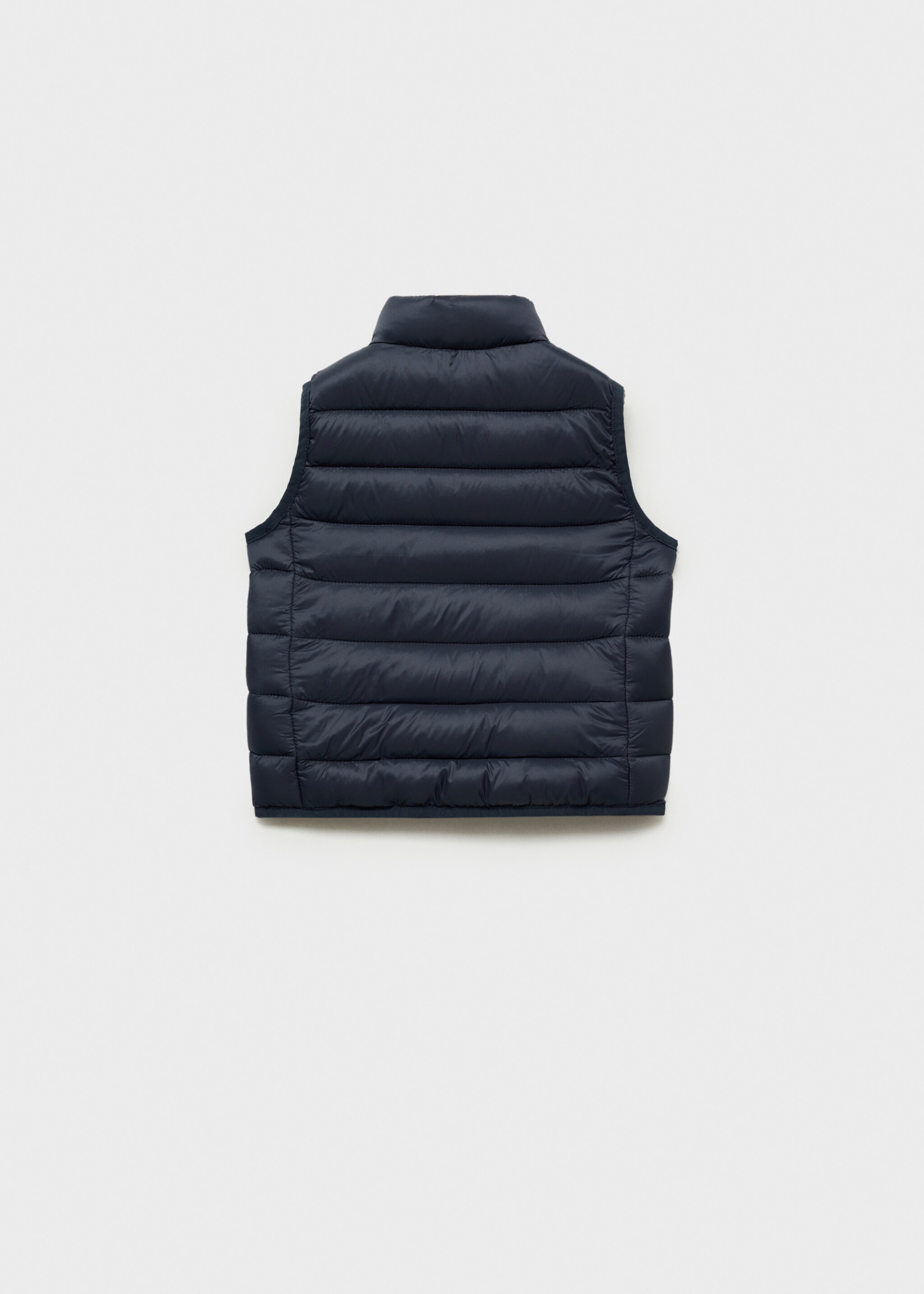 Gilet matelassé - Verso de l’article, Bleu marine foncé. Ref: 87063651-00.