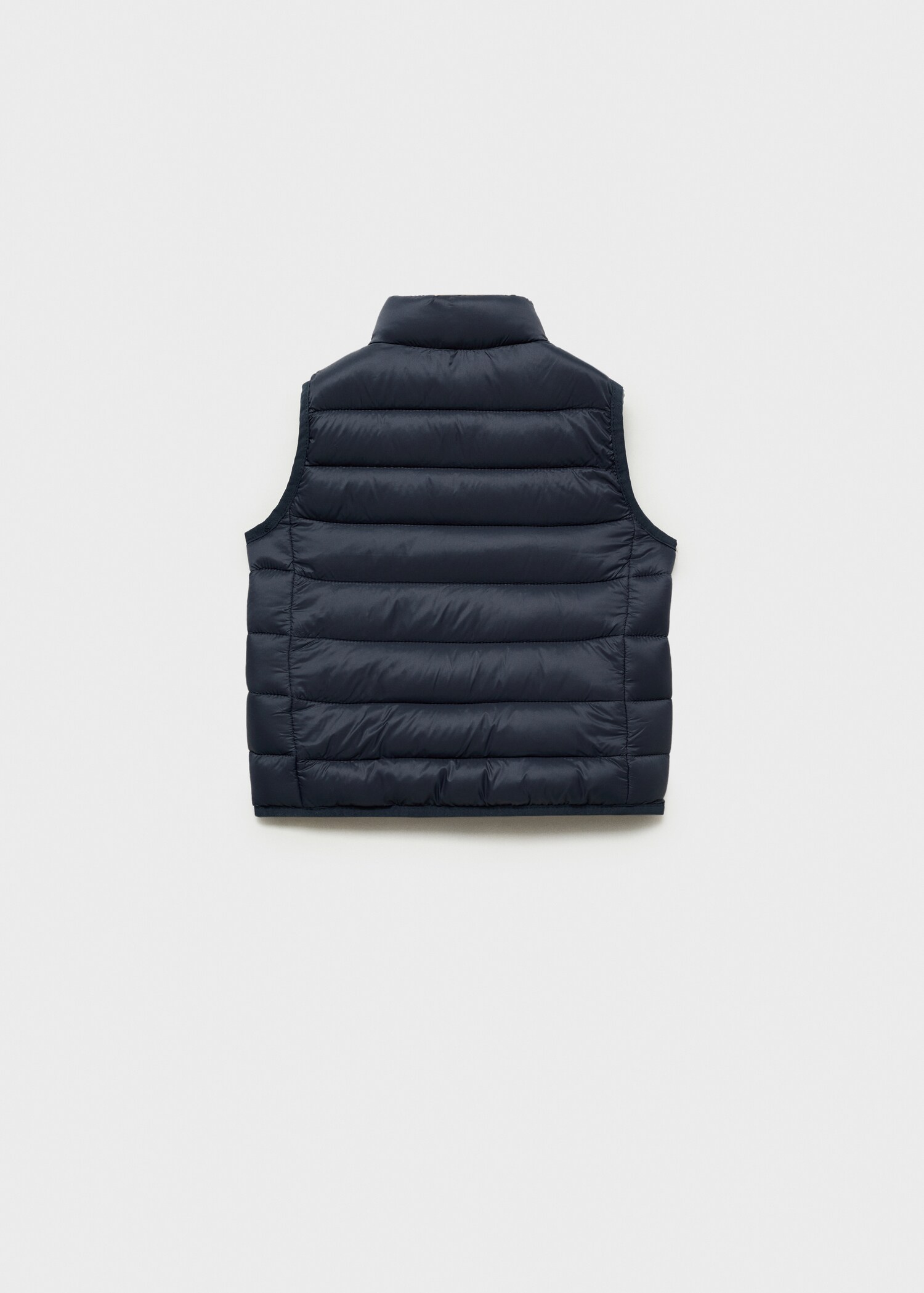 Quilted gilet - Reverse of the article