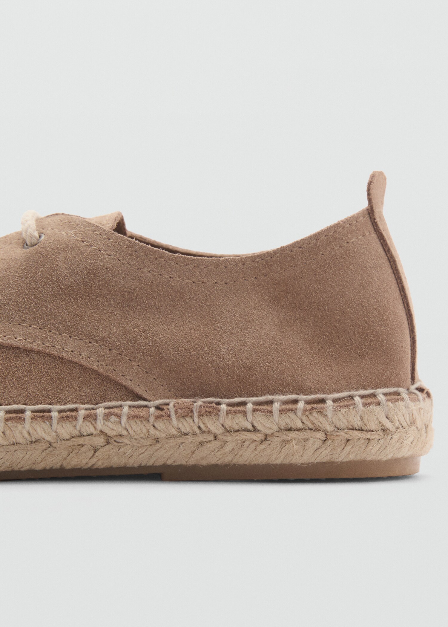 Laces suede espadrilles - Details of the article 2