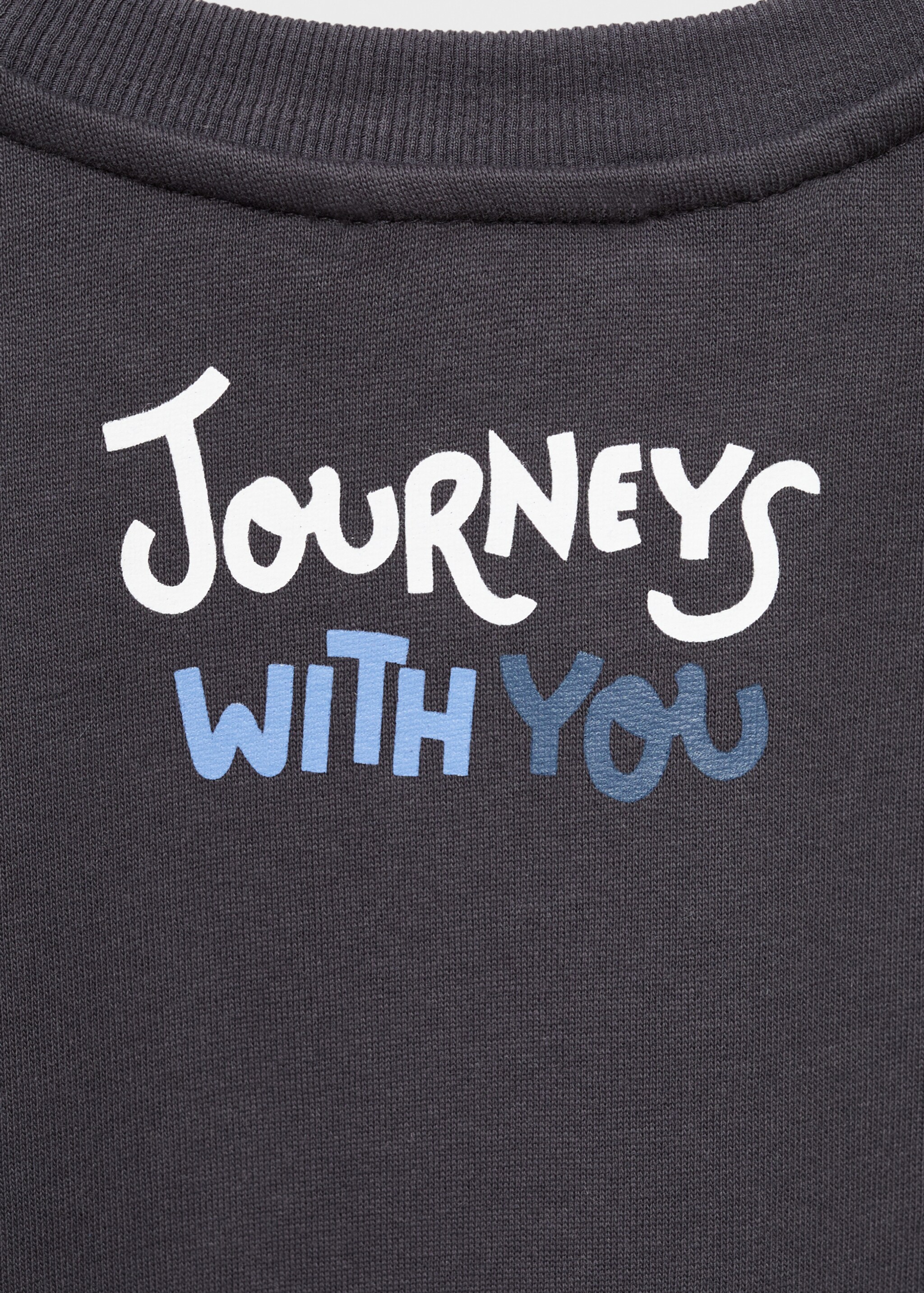 Minnie Mouse sweatshirt - Details of the article 0, Charcoal. Ref: 87063654-00.