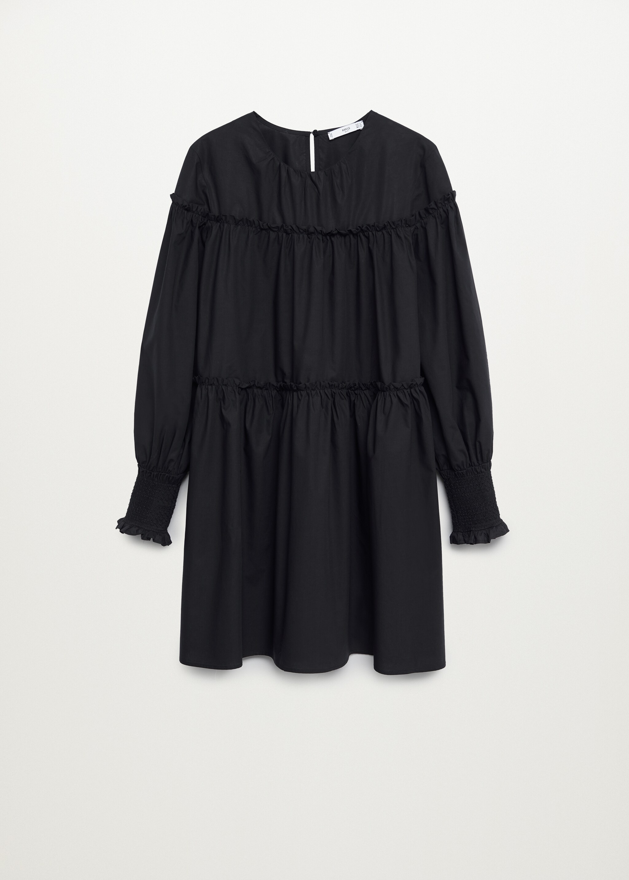 Vestido abullonado algodón orgánico - Artículo sin modelo