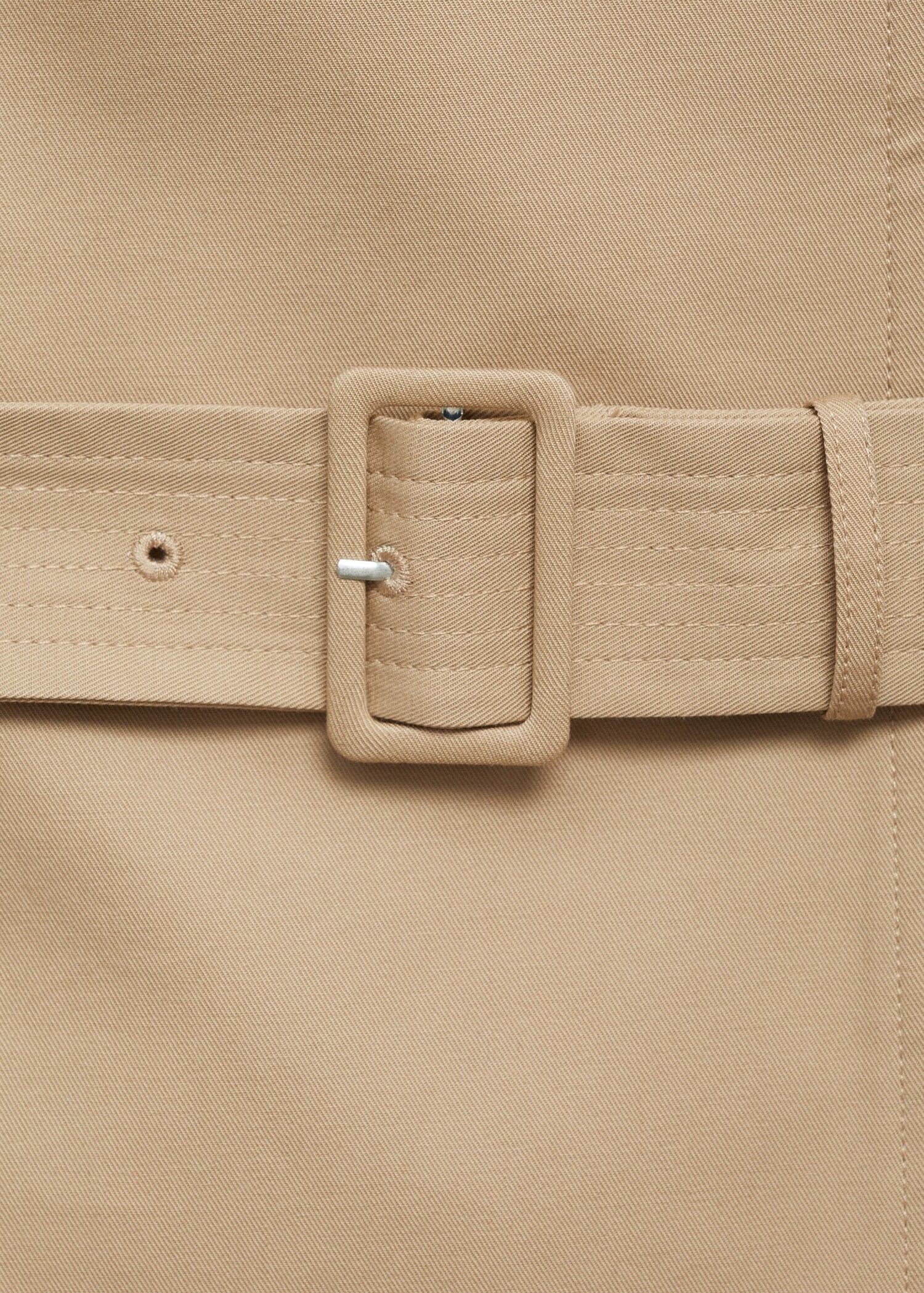 Classic trench coat with belt - Details of the article 0