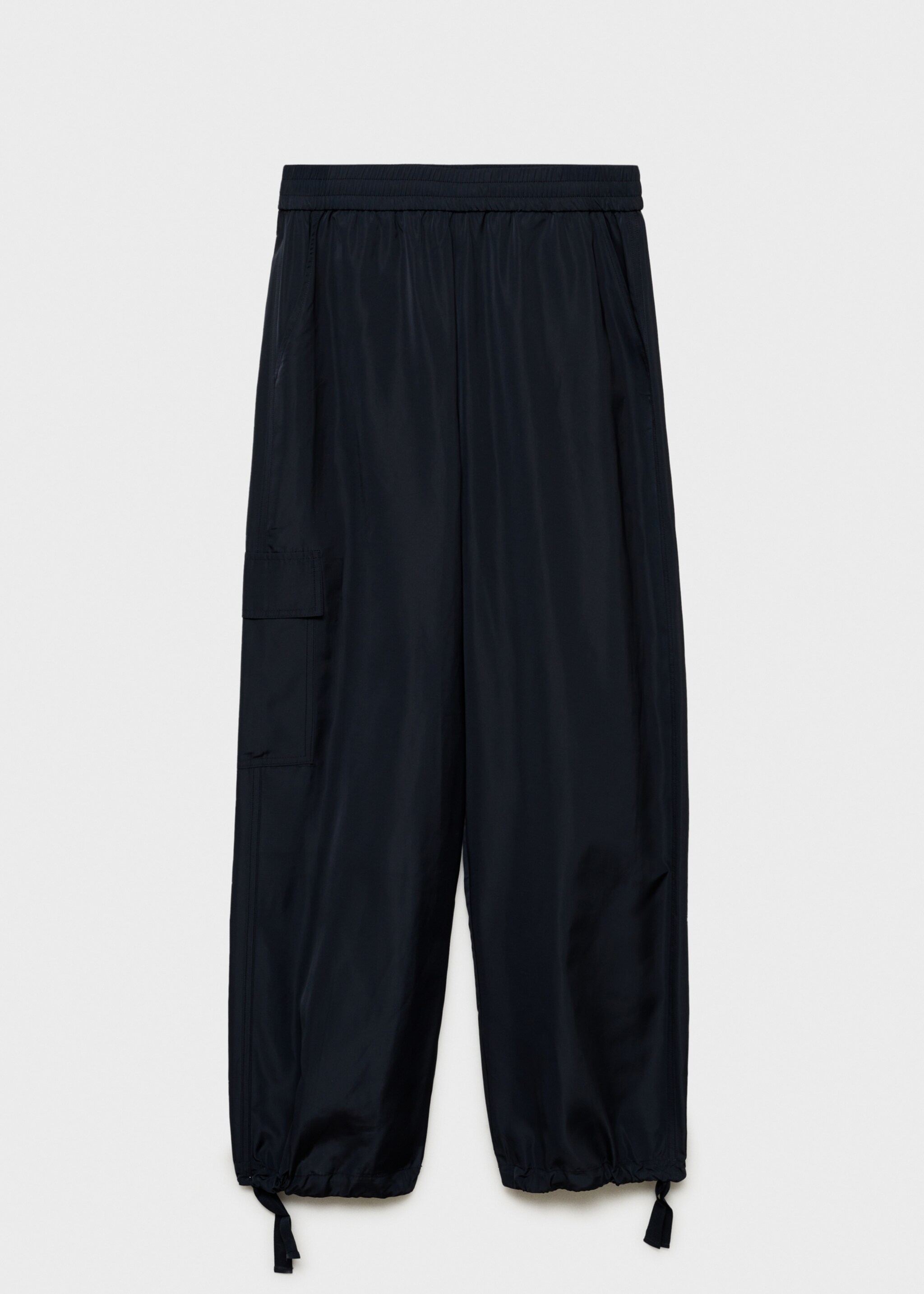 Cargo trousers with adjustable hem - Article without model, Dark Navy. Ref: 87064069-00.