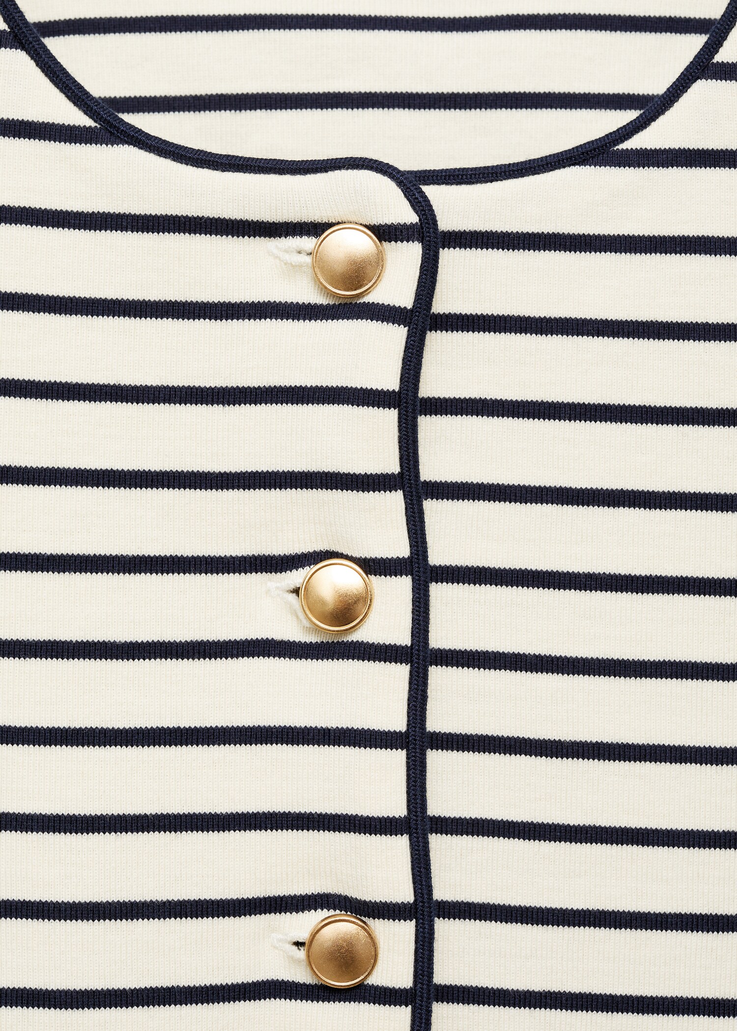 Stripped knit cardigan - Details of the article 8