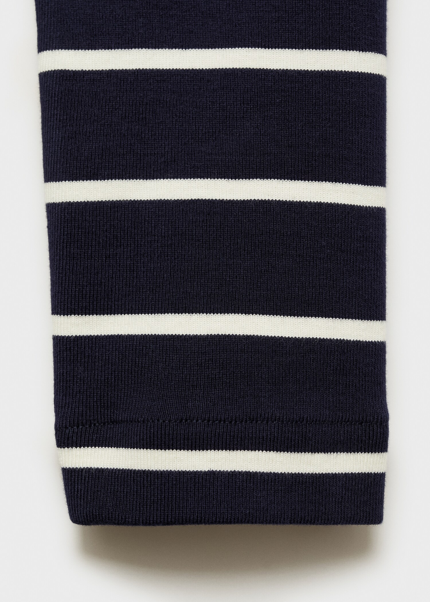 Stripped knit cardigan - Details of the article 0