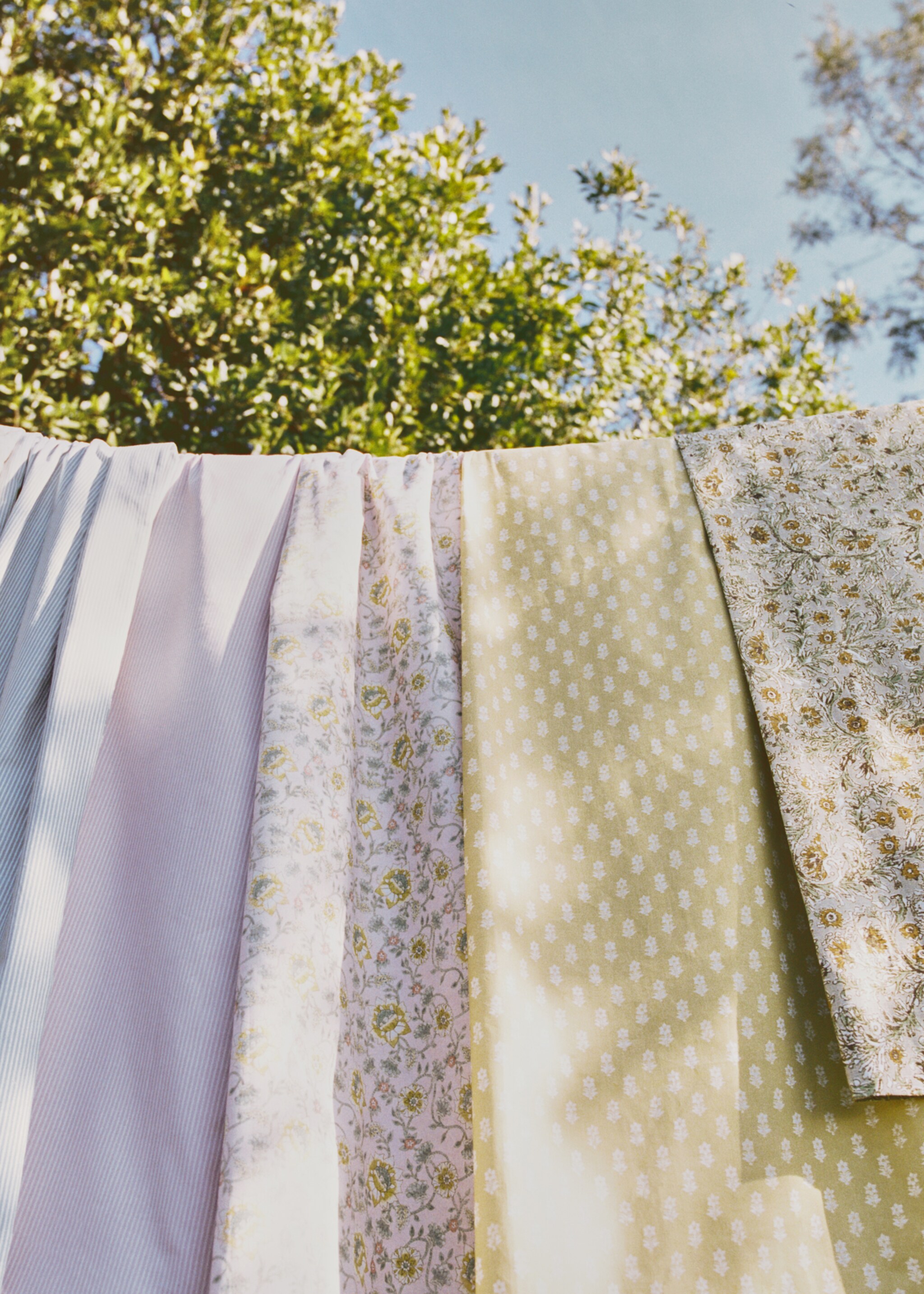 Housse de couette enfant  percale de coton imprimé fleuri lit 90 cm - Détail de l'article 6, Rose. Ref: 87064089-00.