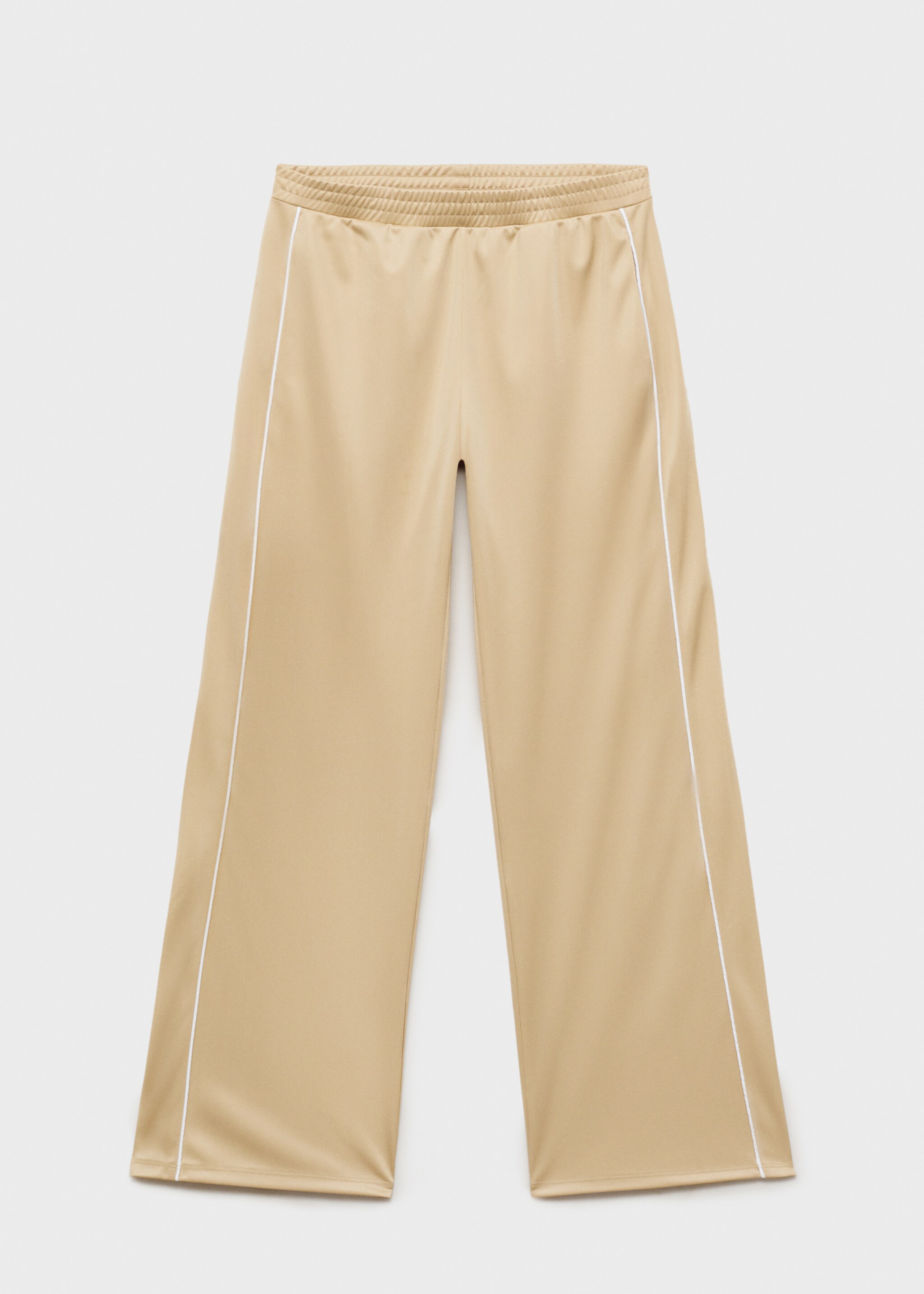 Contrasting-stripe jogger trousers - Article without model, Medium Brown. Ref: 87064092-00.