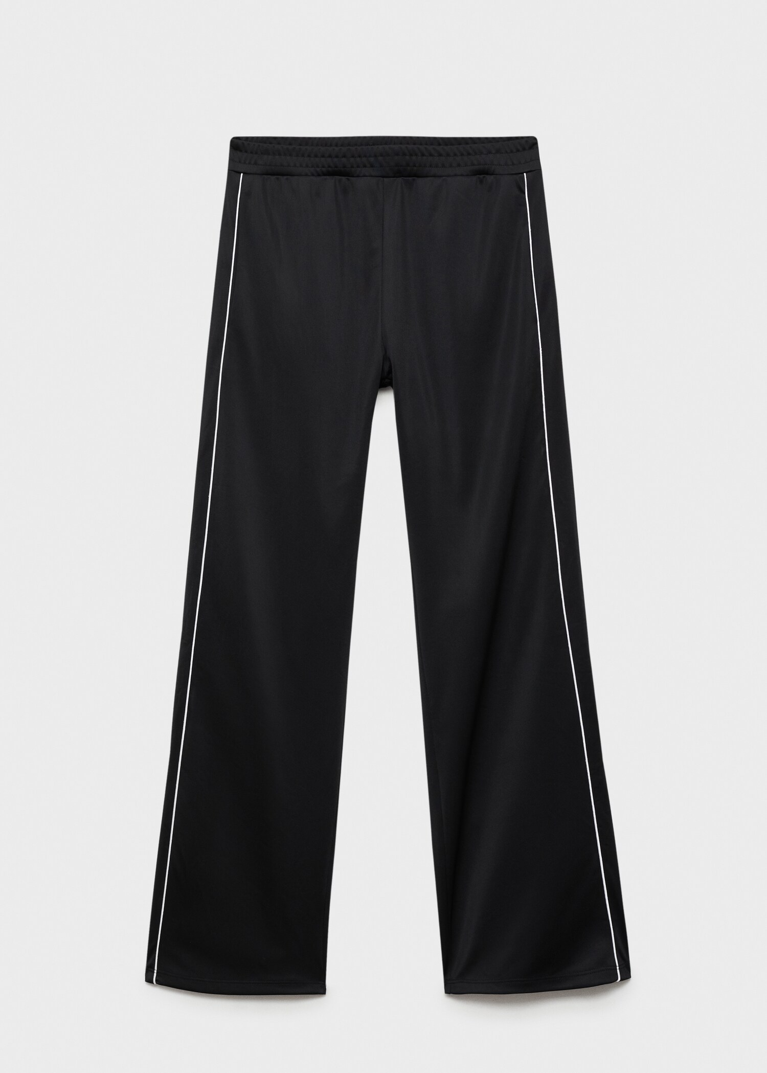 Contrasting-stripe jogger trousers - Article without model