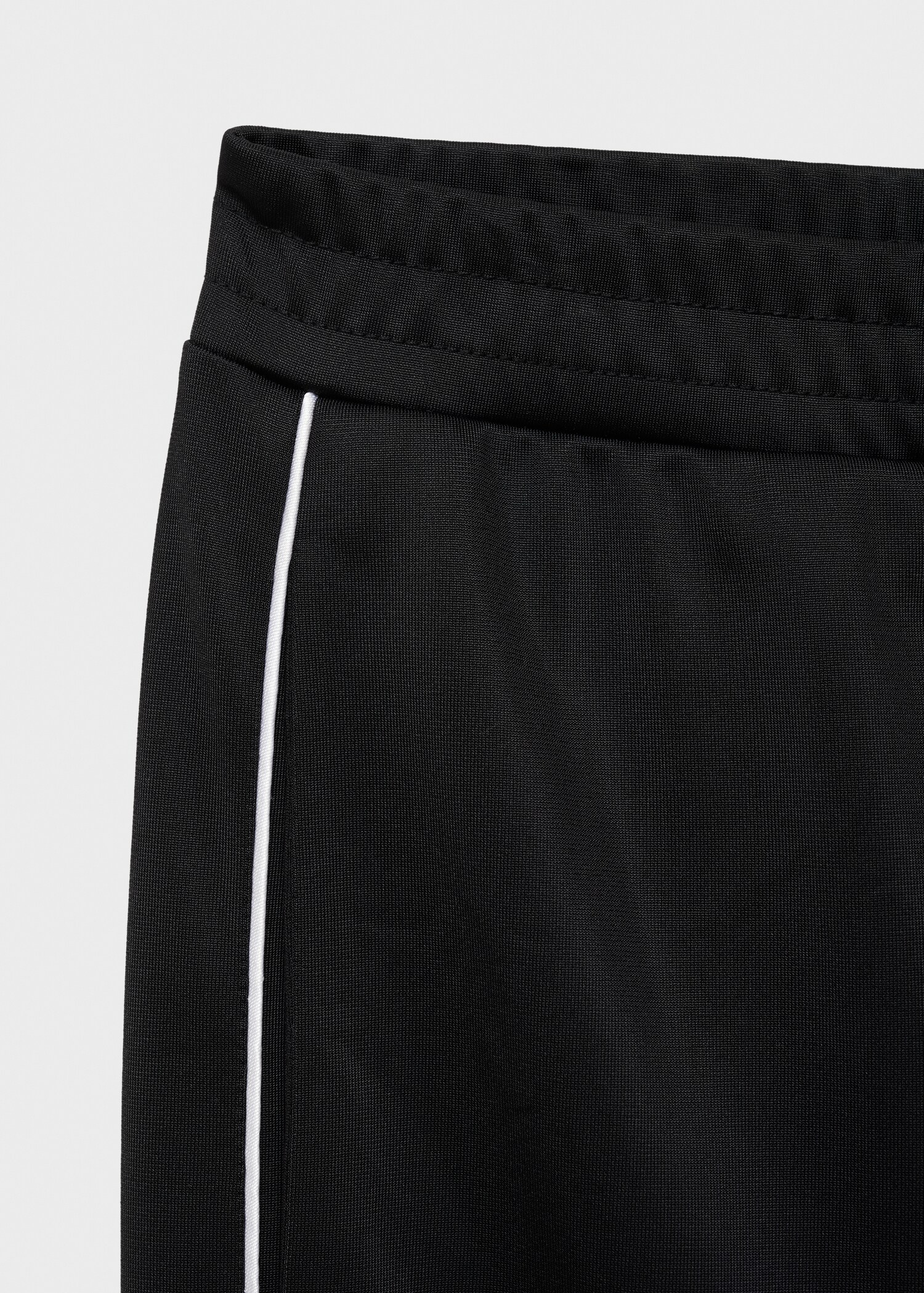 Contrasting-stripe jogger trousers - Details of the article 8