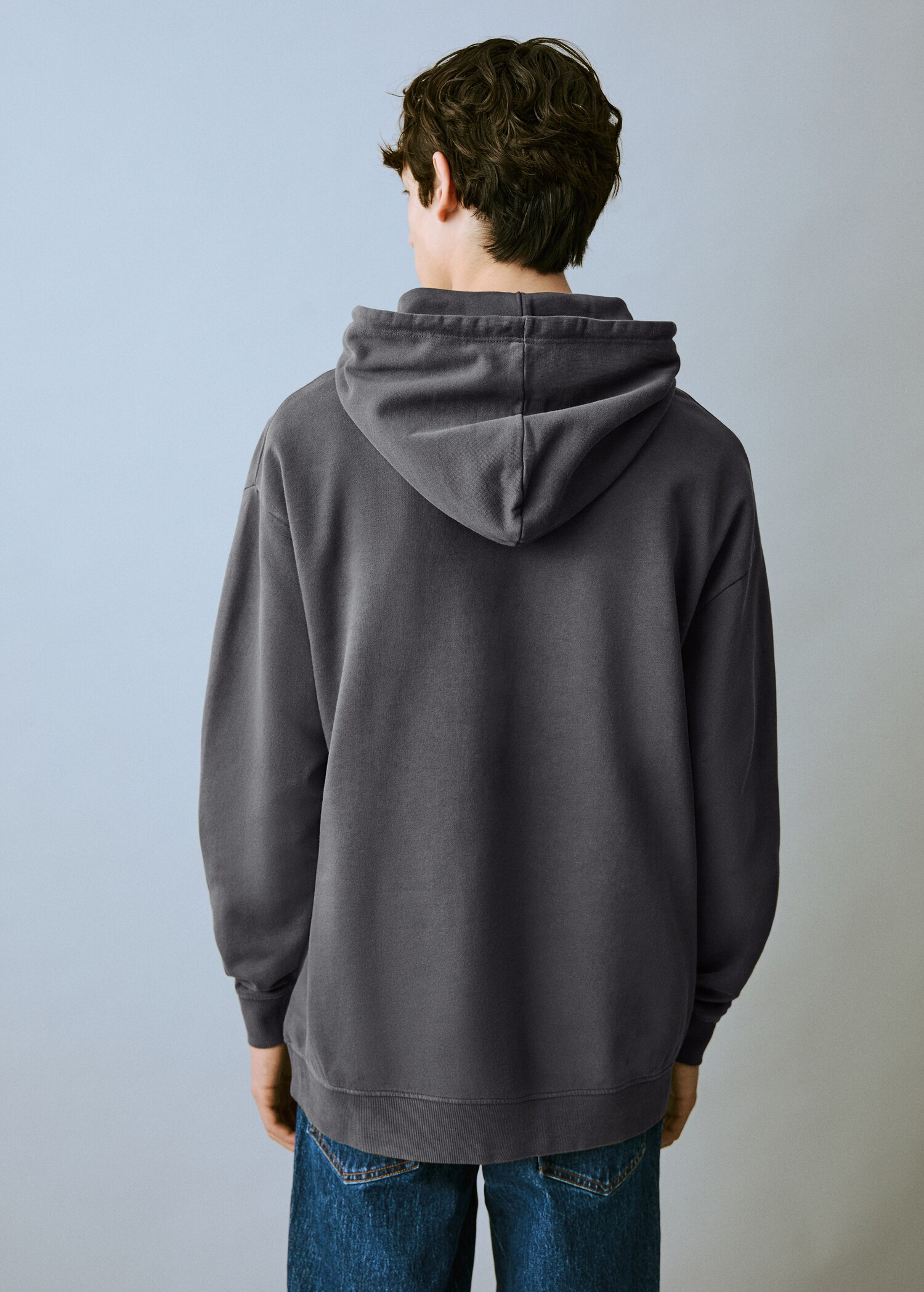 Dessuadora cangur missatge - Revers de l'article