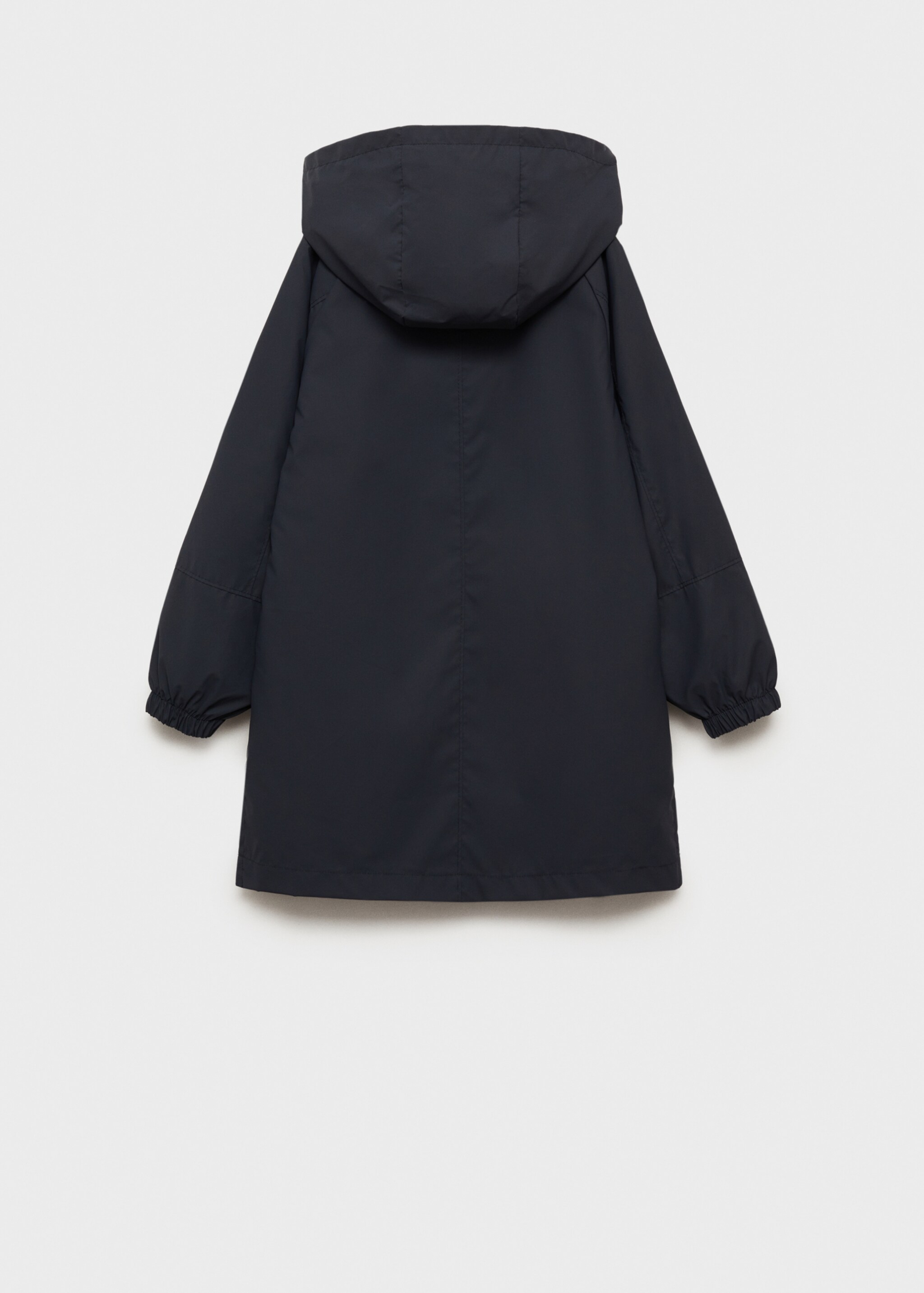 Water-repellent jacket - Reverse of the article, Dark Navy. Ref: 87064387-00.