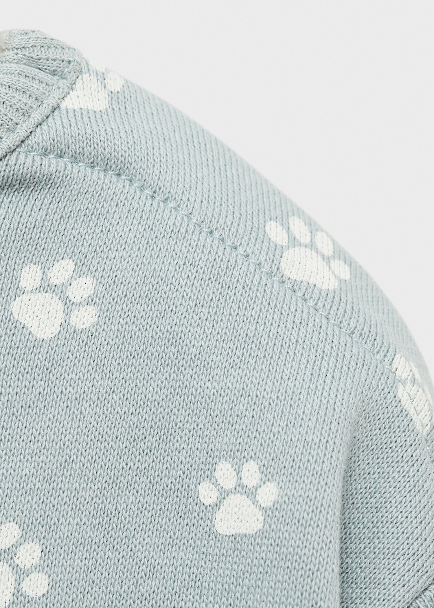 Printed cotton sweatshirt - Details of the article 8