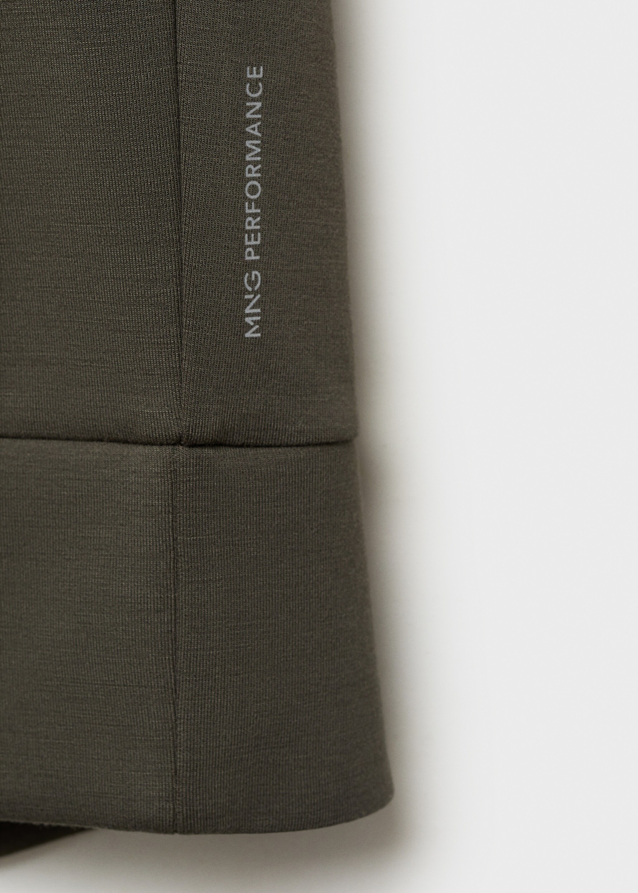 COOLMAX® crew neck sweatshirt - Details of the article 0, Medium Green. Ref: 87064406-00.