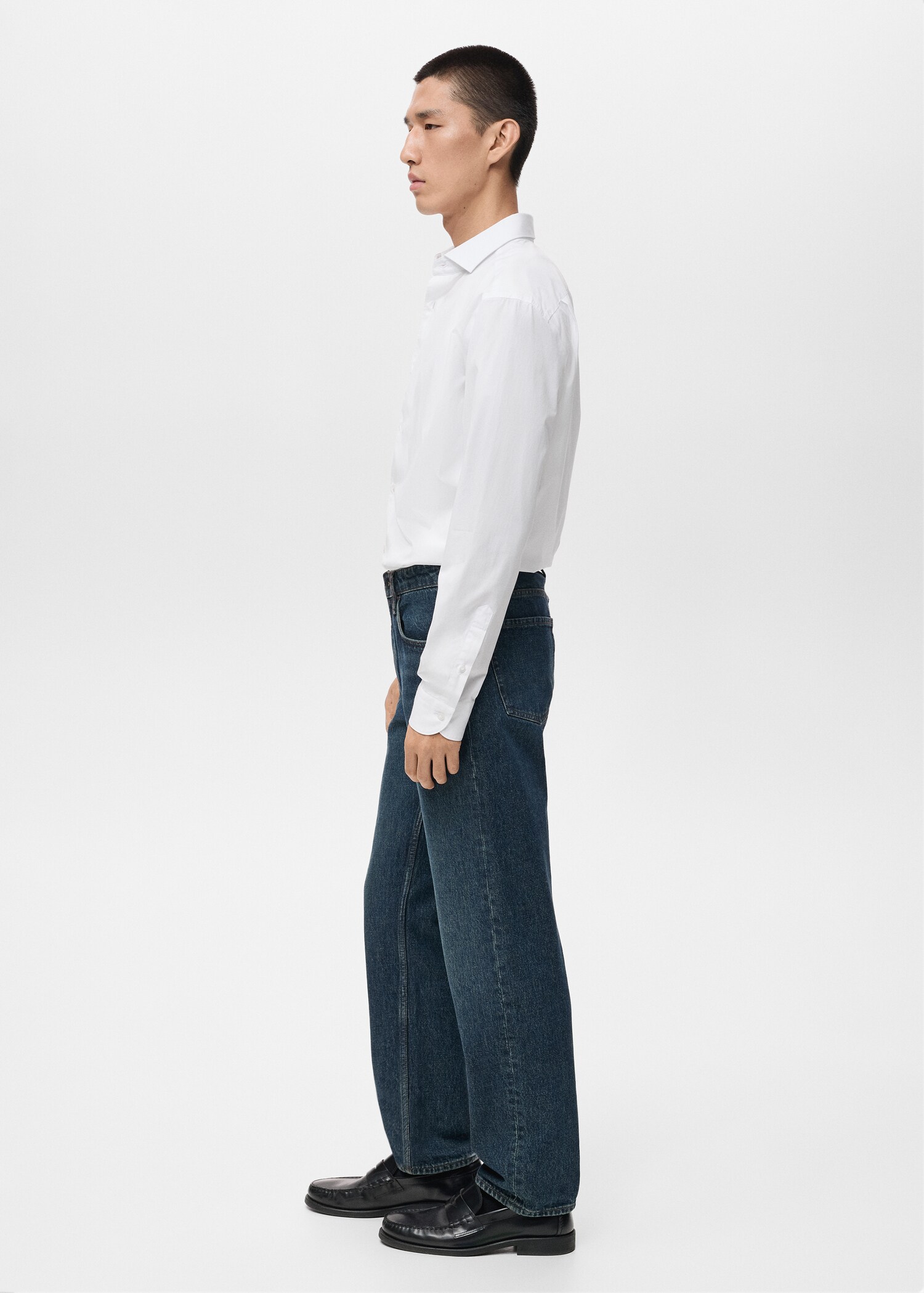 100% cotton regular-fit shirt - Details of the article 2